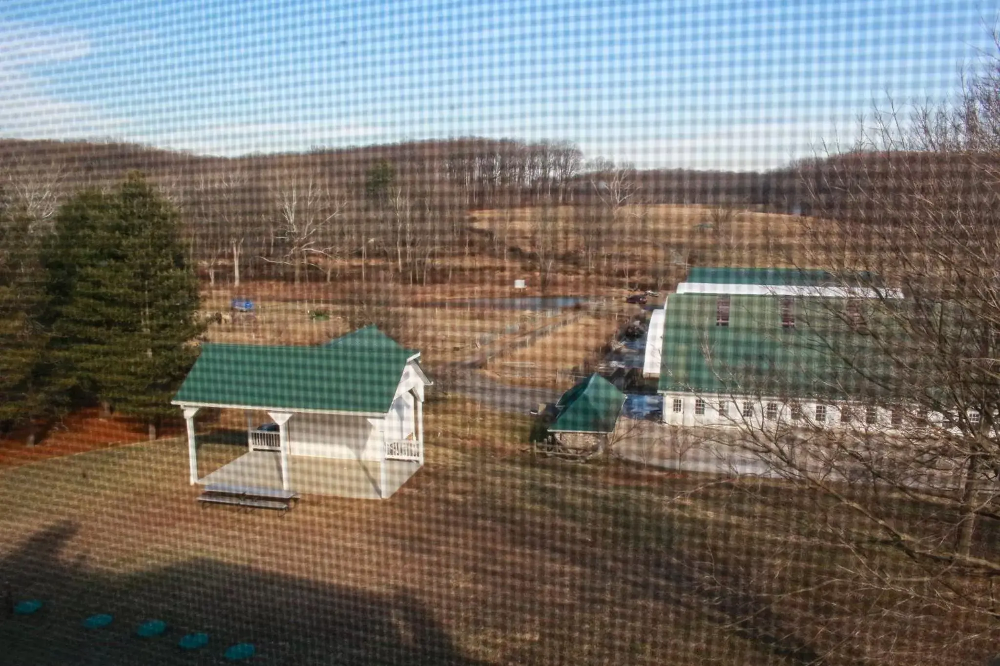 Pool View in Mary's Land Farm