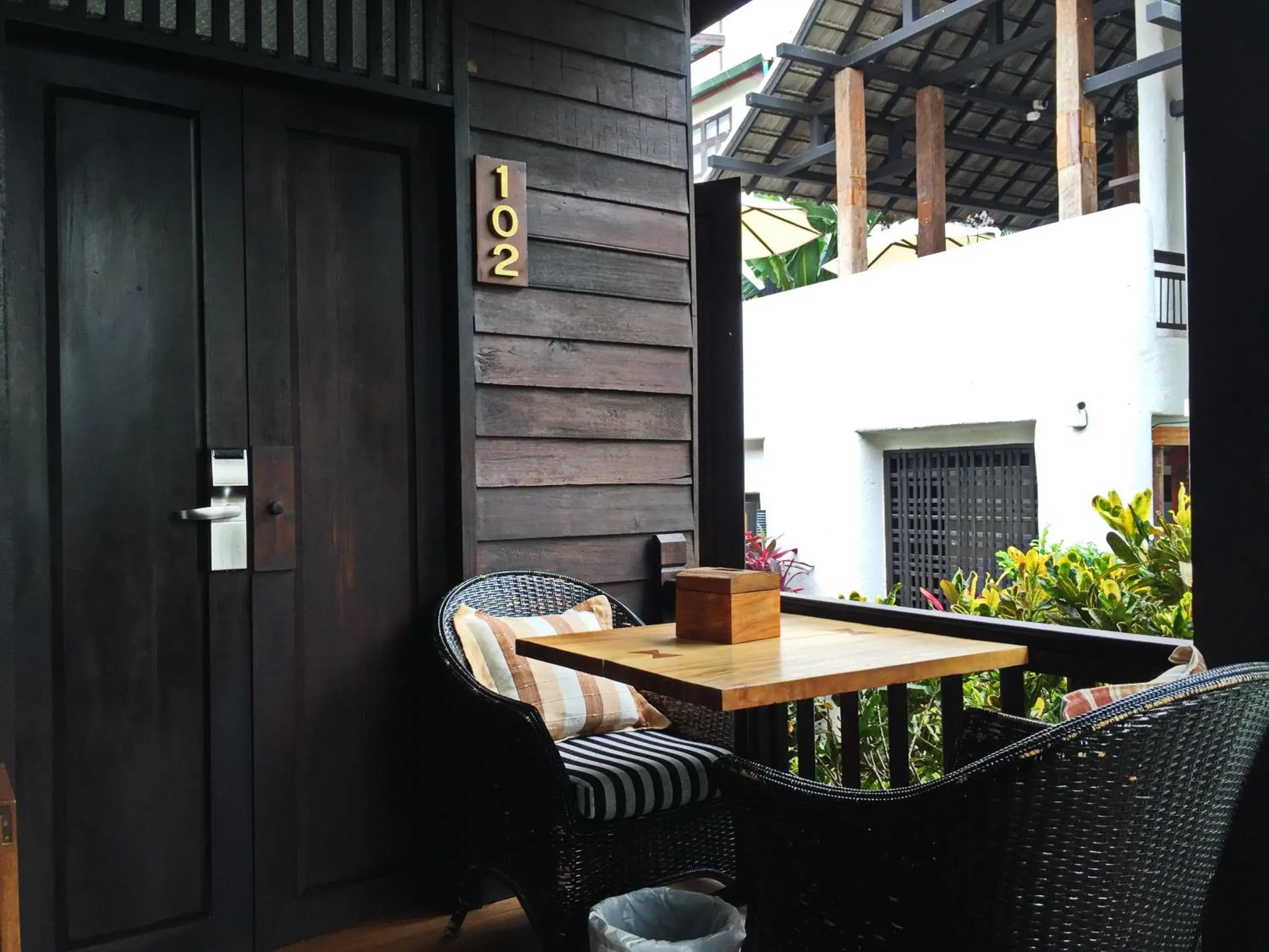 Balcony/Terrace in Baan Saen Fang Chiang Mai - SHA Plus