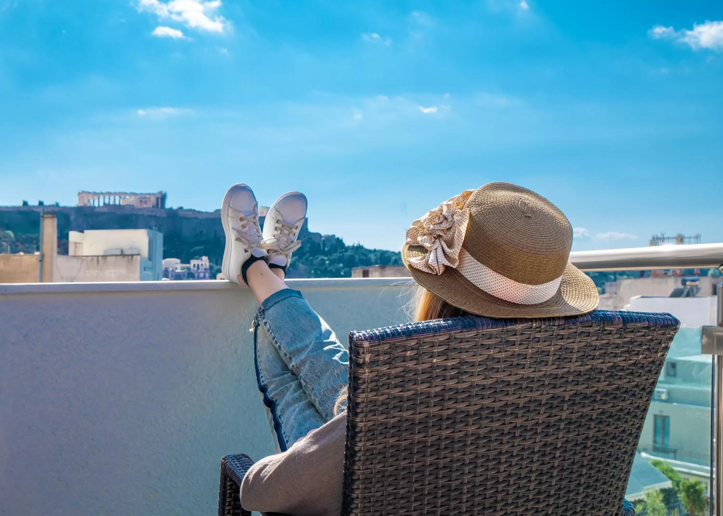 Patio in Attalos Hotel