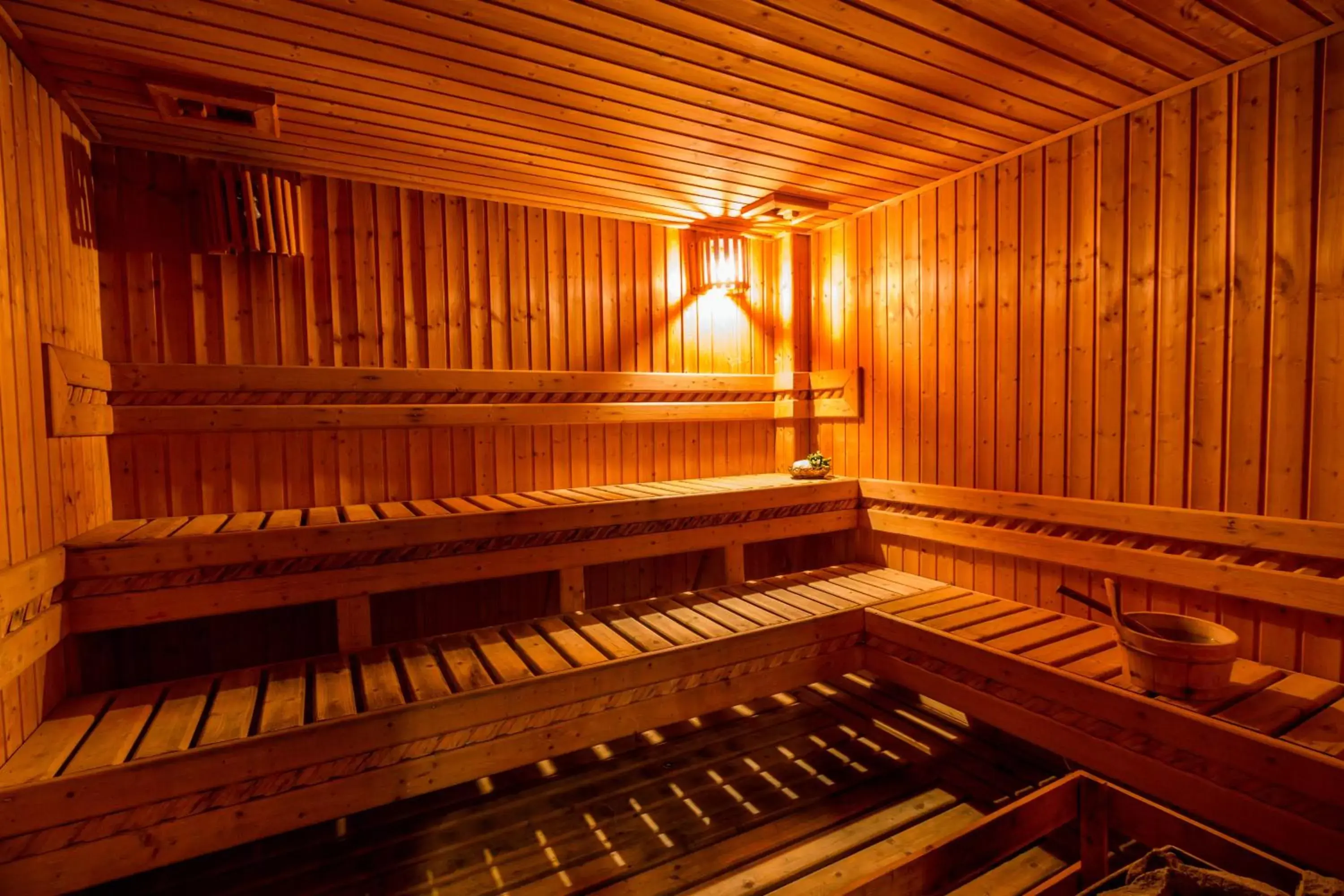 Sauna in Zing Resort & Spa