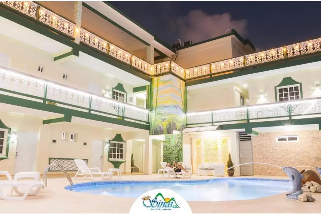 Property building, Swimming Pool in Hotel Sinai