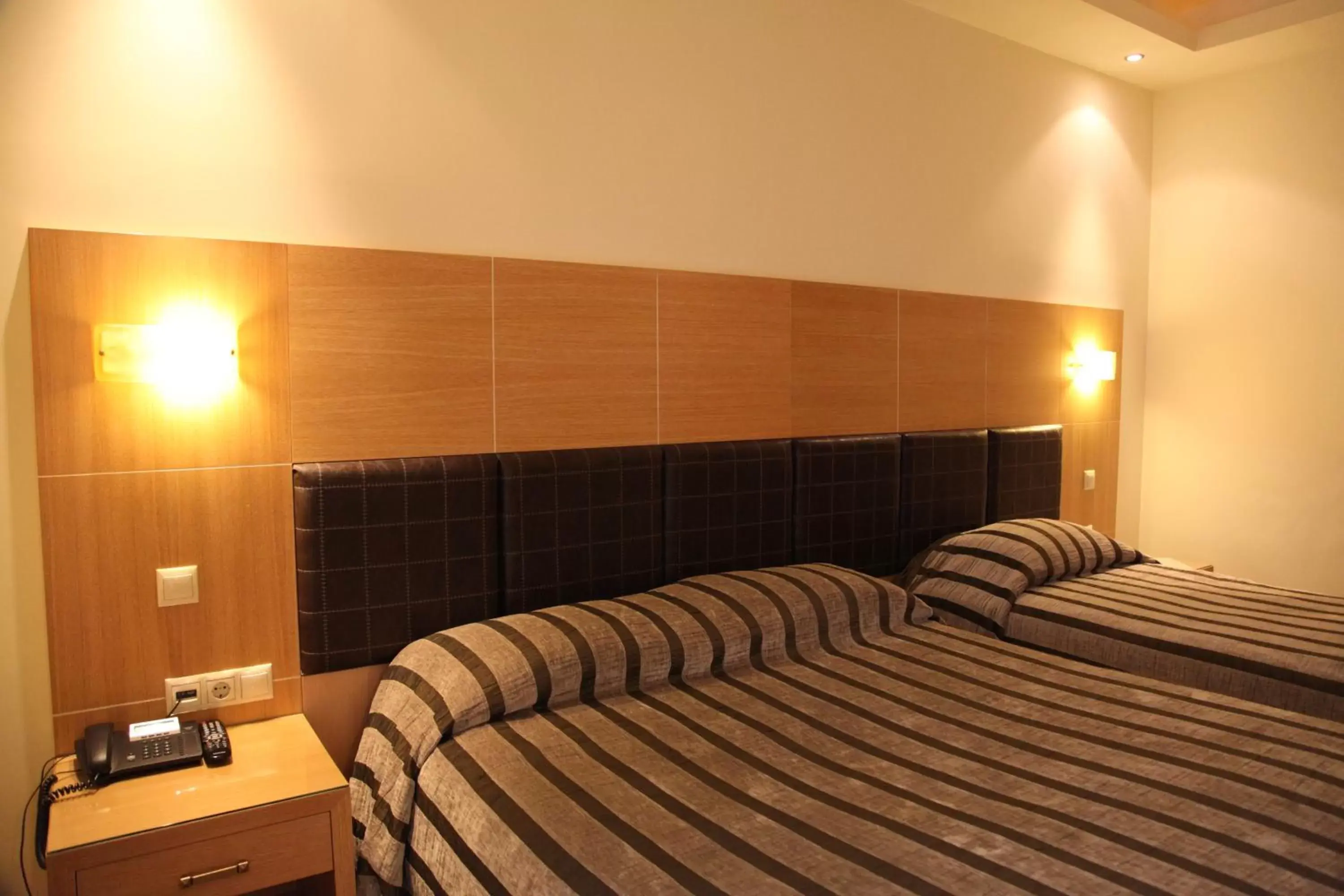 Bedroom, Bed in Hotel Pantelidis