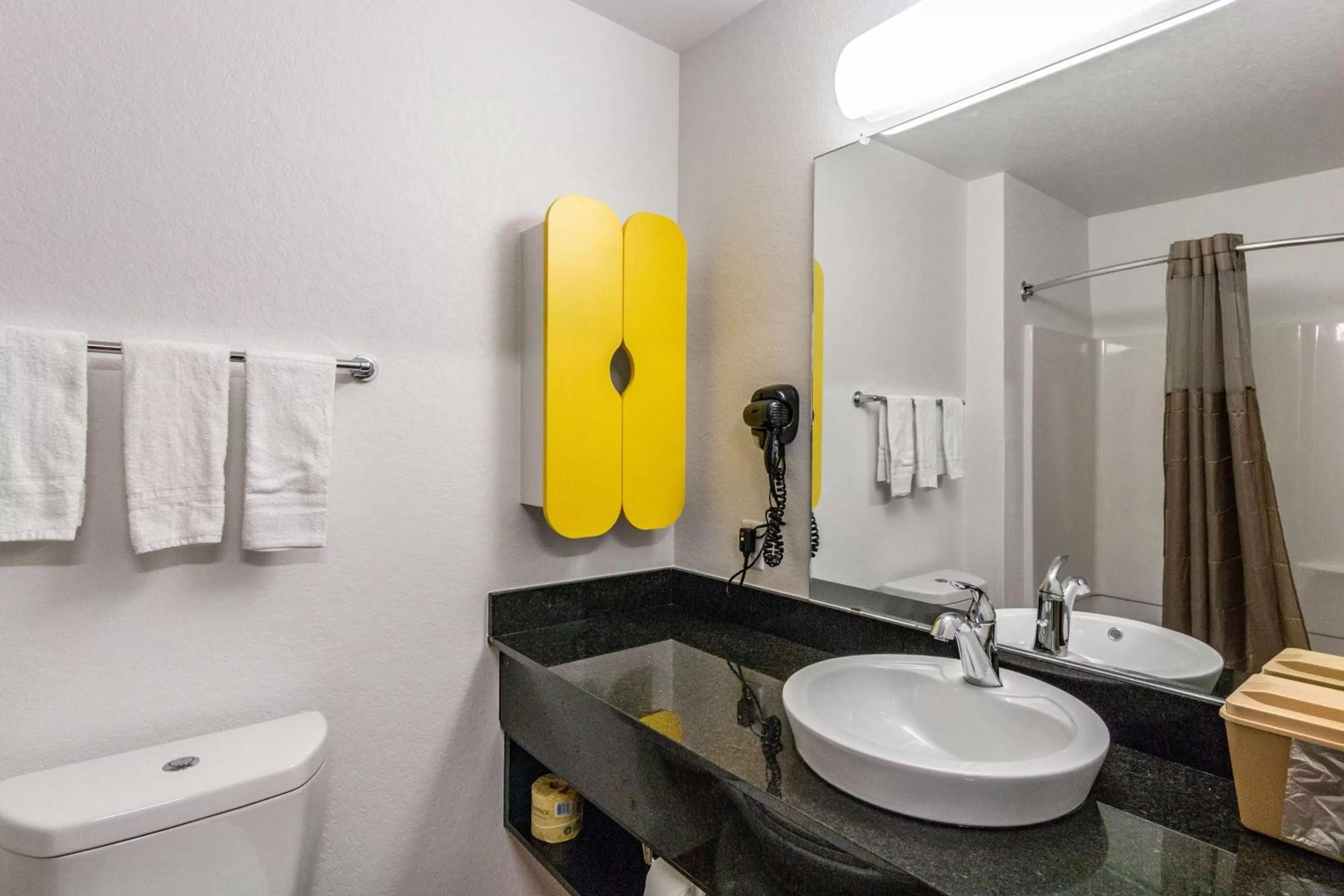 Shower in Studio 6-San Marcos, TX