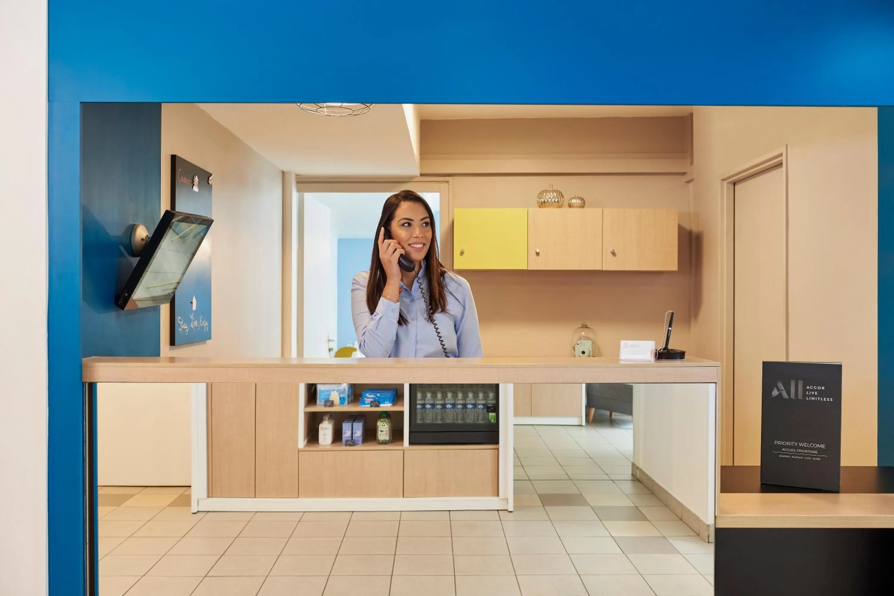 Lobby or reception in Aparthotel Adagio Access Nice Magnan