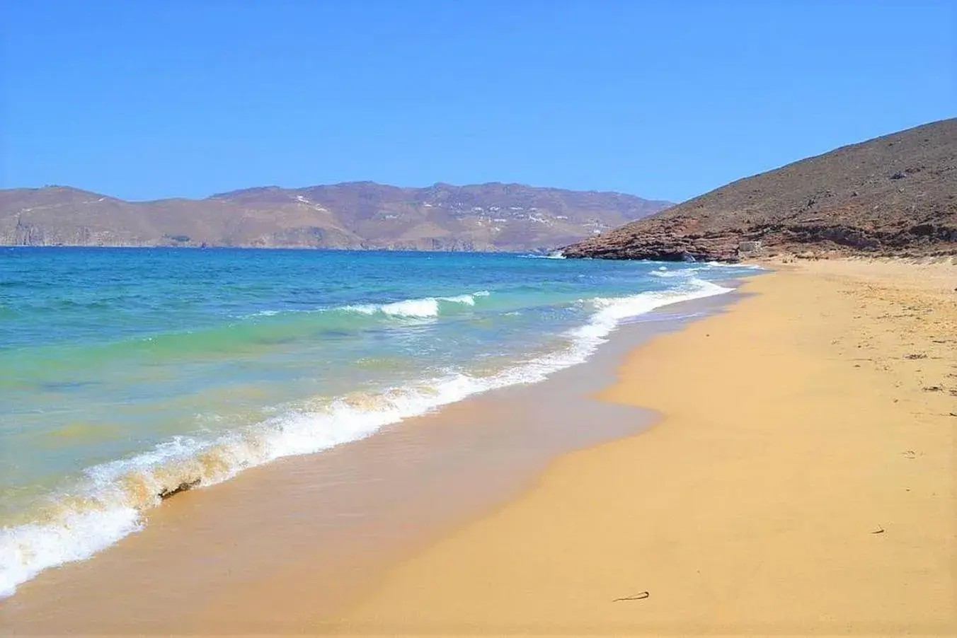 Beach in Panormos Village