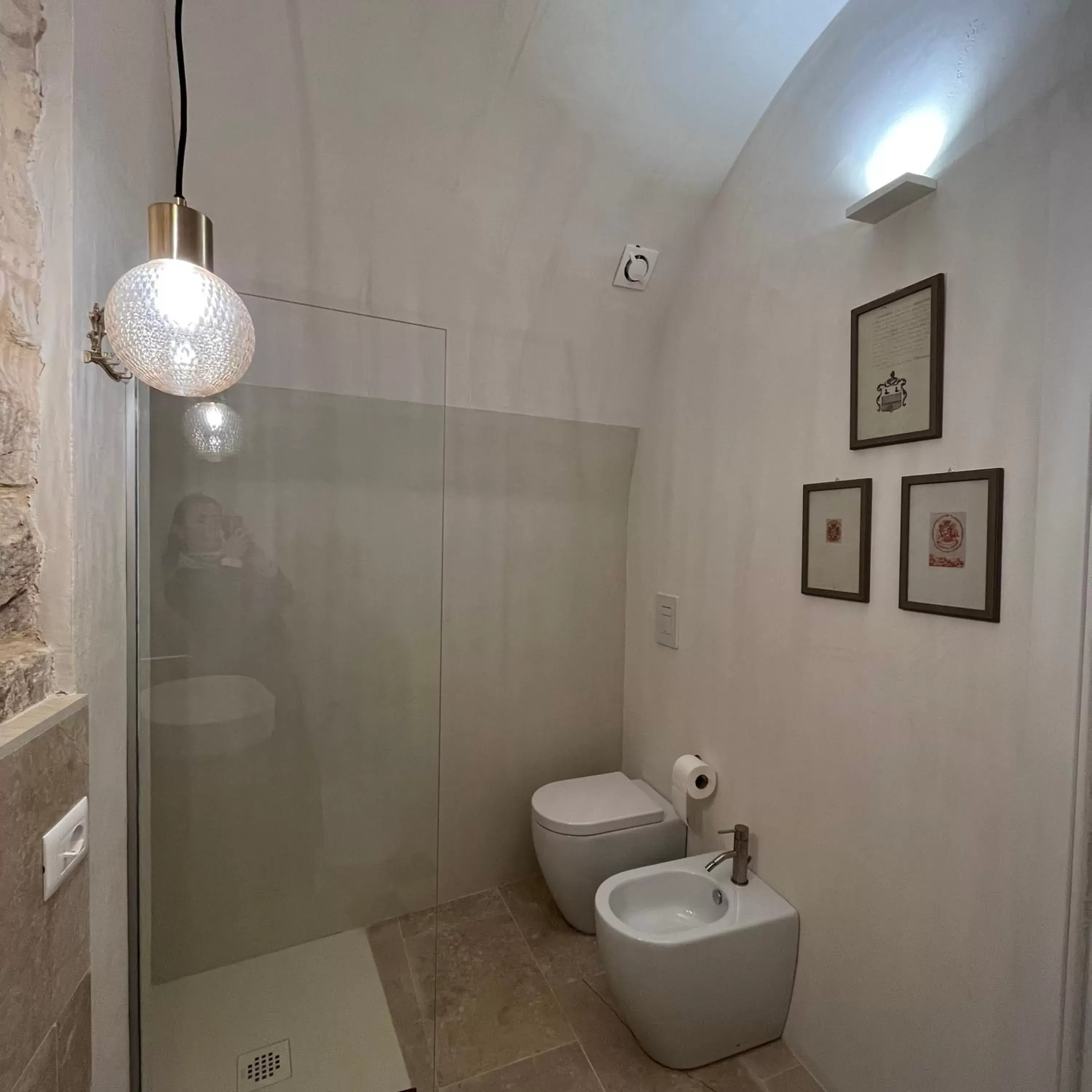 Bathroom in B&B Scicli La Casuzza