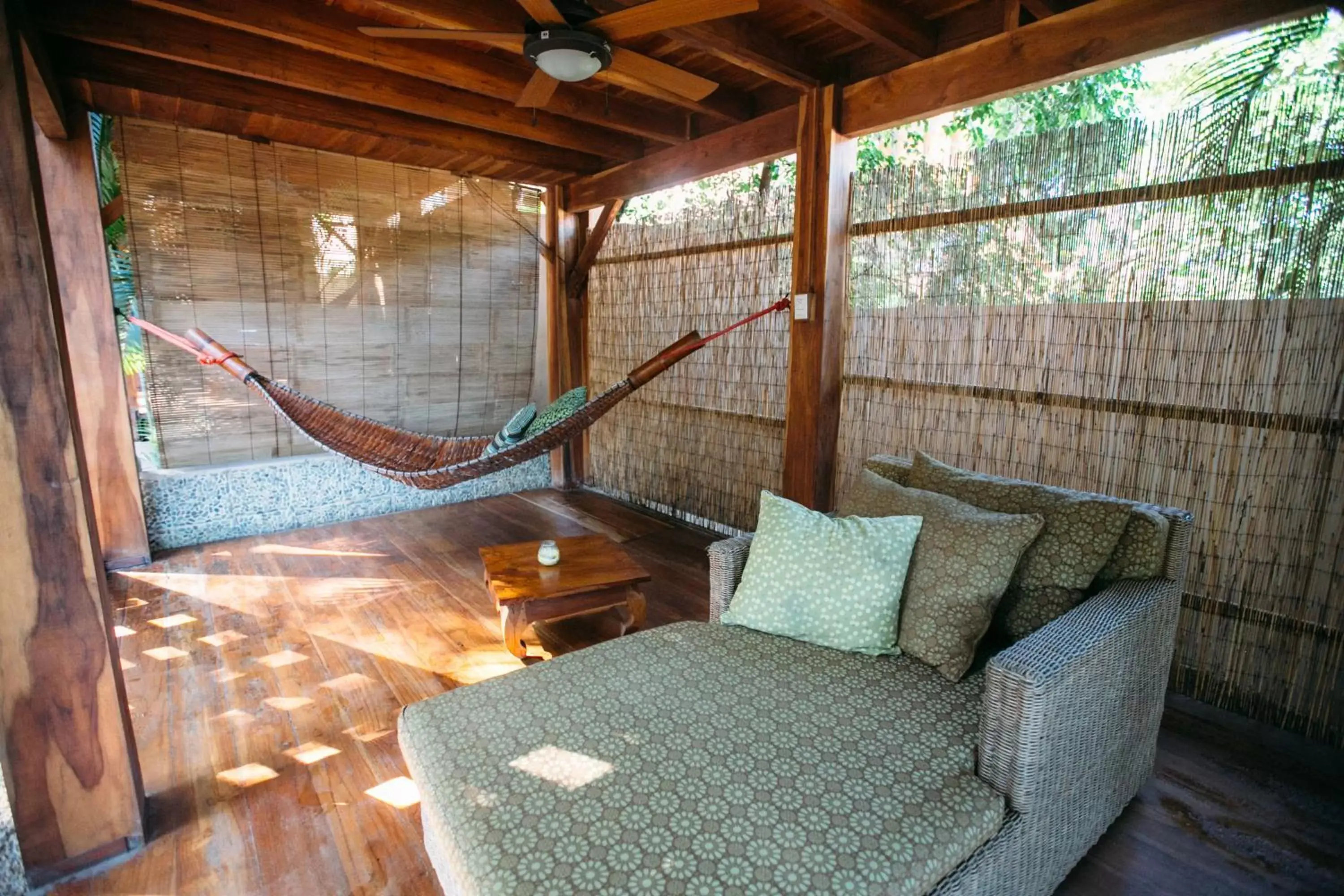 Patio, Seating Area in The Beach Bungalows - Digital Nomad Friendly - Adults Only