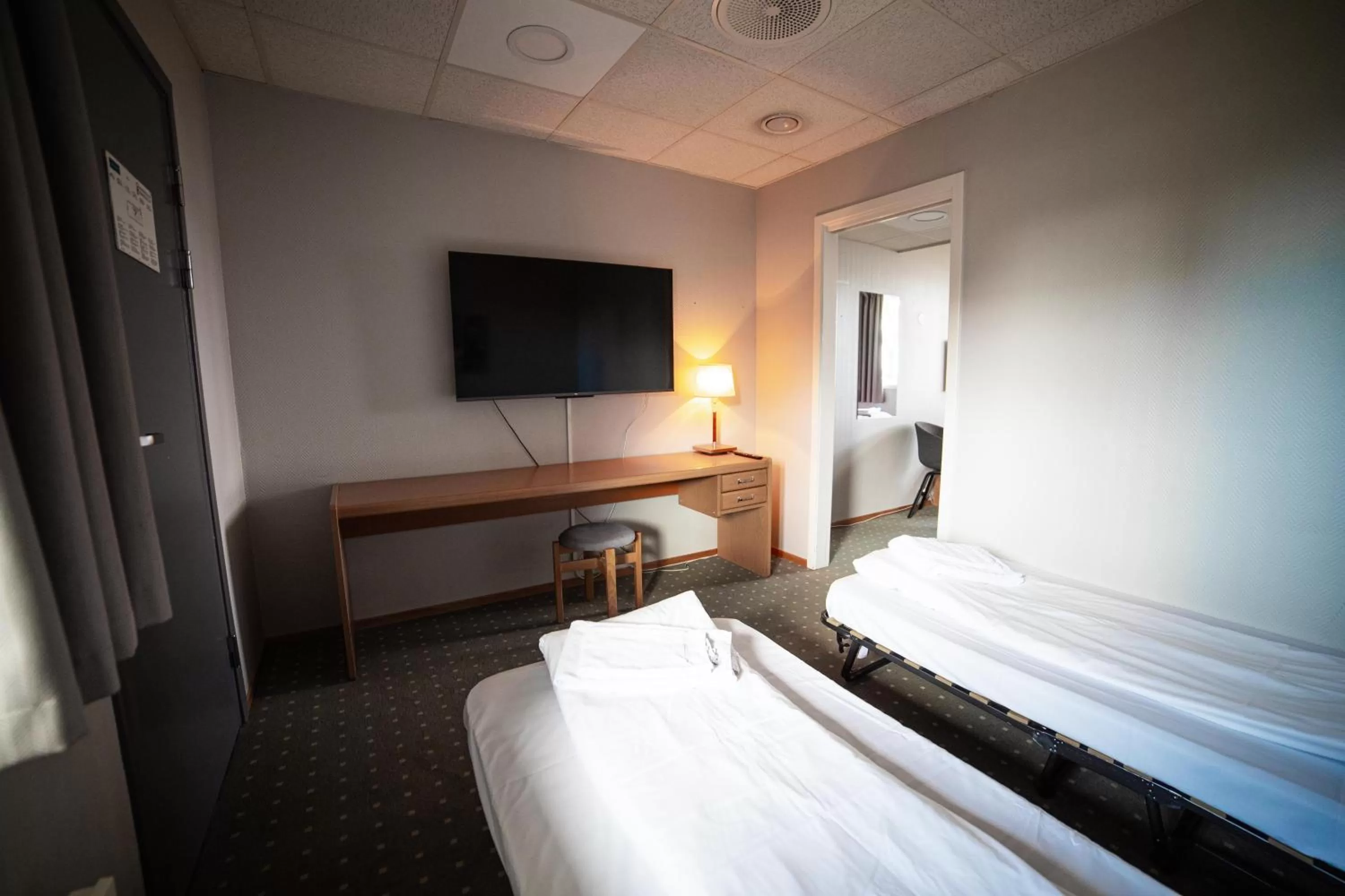 TV and multimedia, Bed in Torp Hotel
