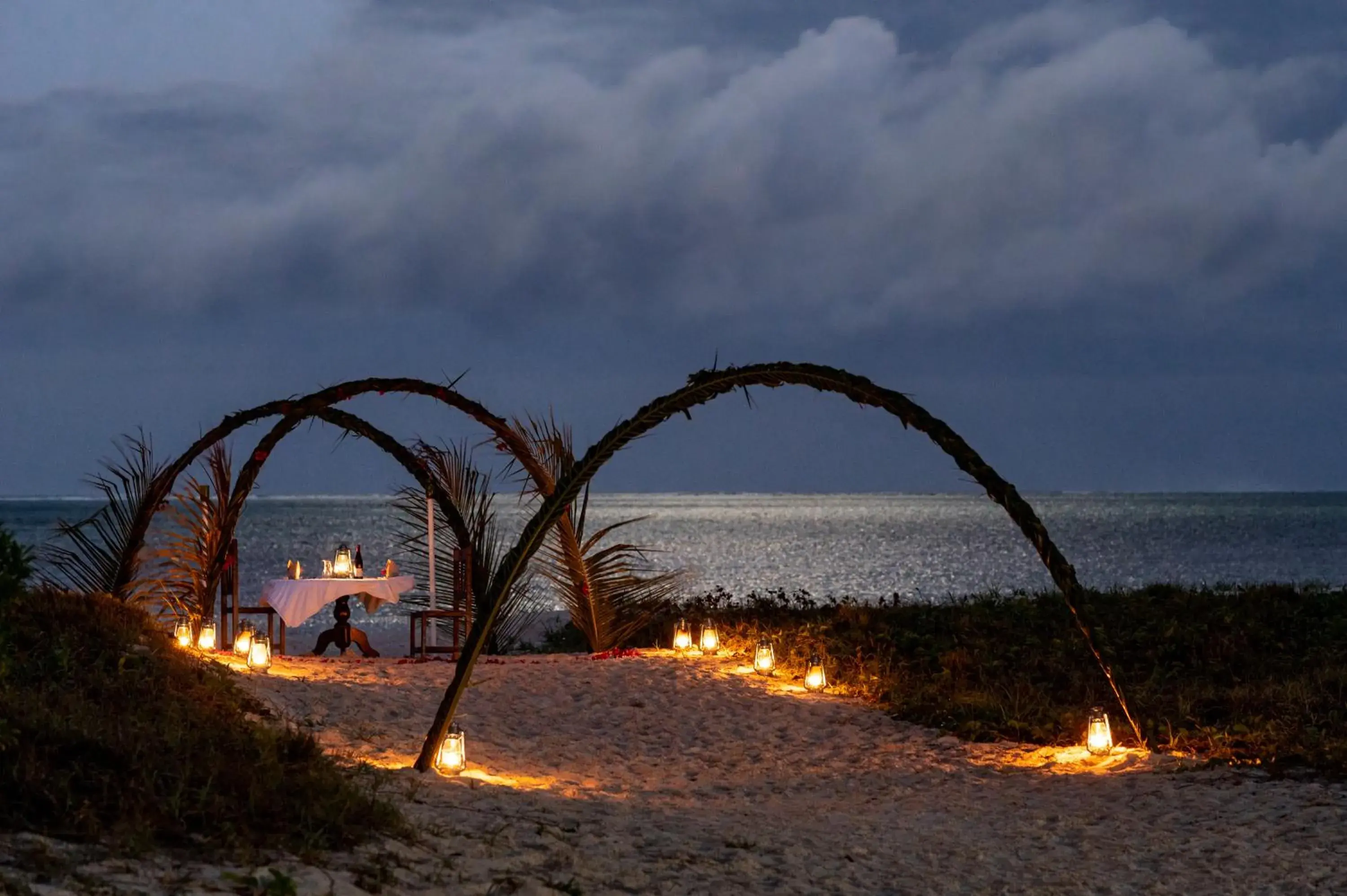 Natural landscape in Hakuna Majiwe Beach Lodge Zanzibar