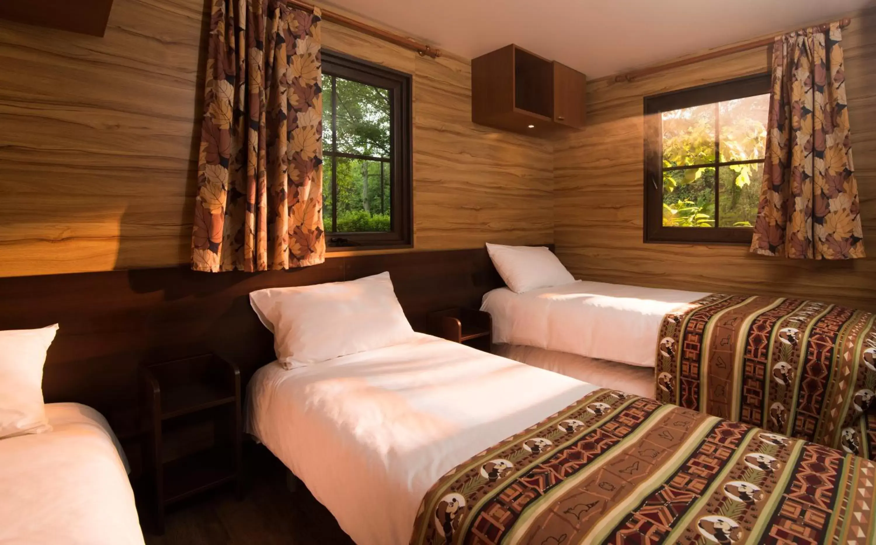 Photo of the whole room, Bed in Disney Davy Crockett Ranch