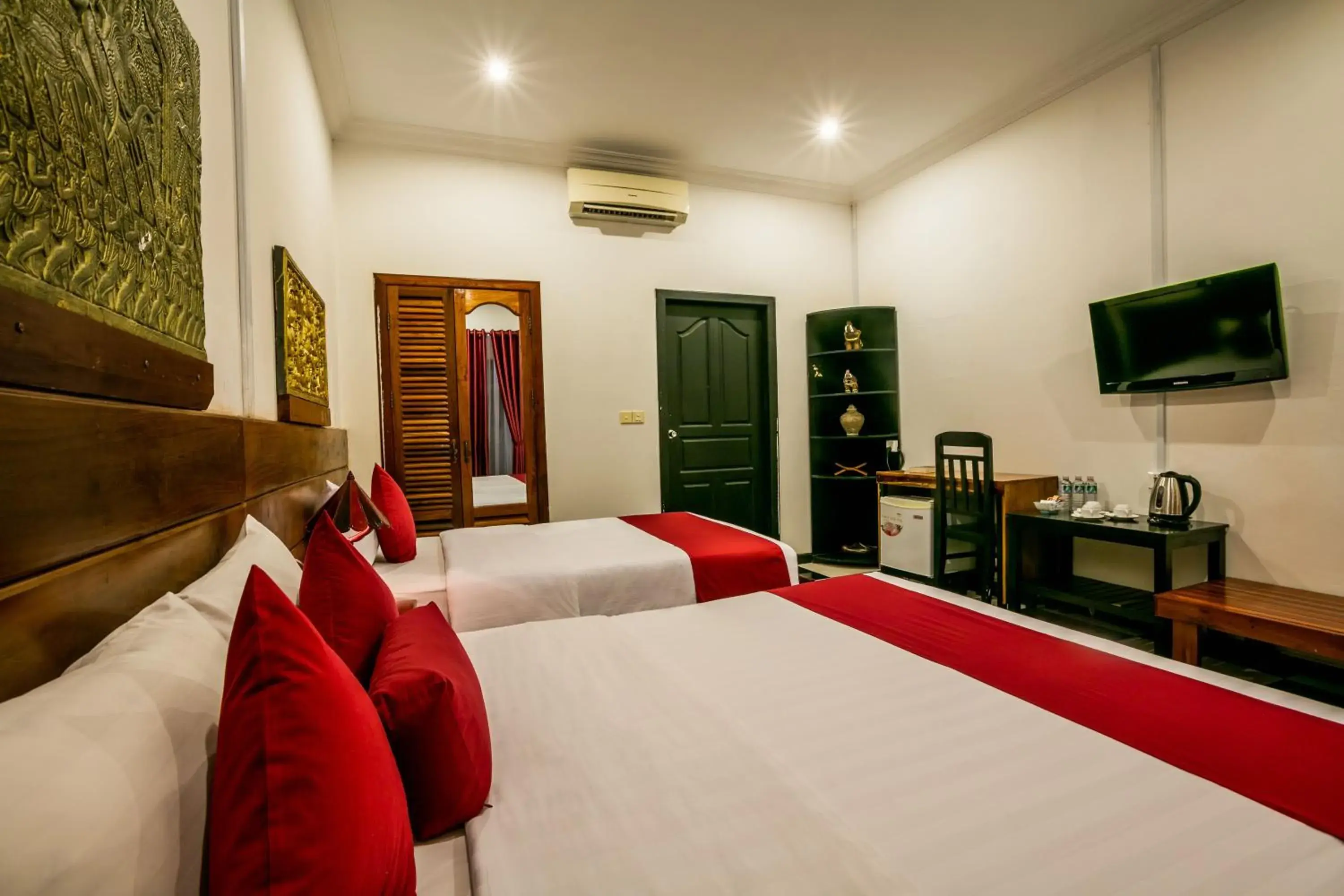 Bedroom in Asanak D'Angkor Boutique Hotel