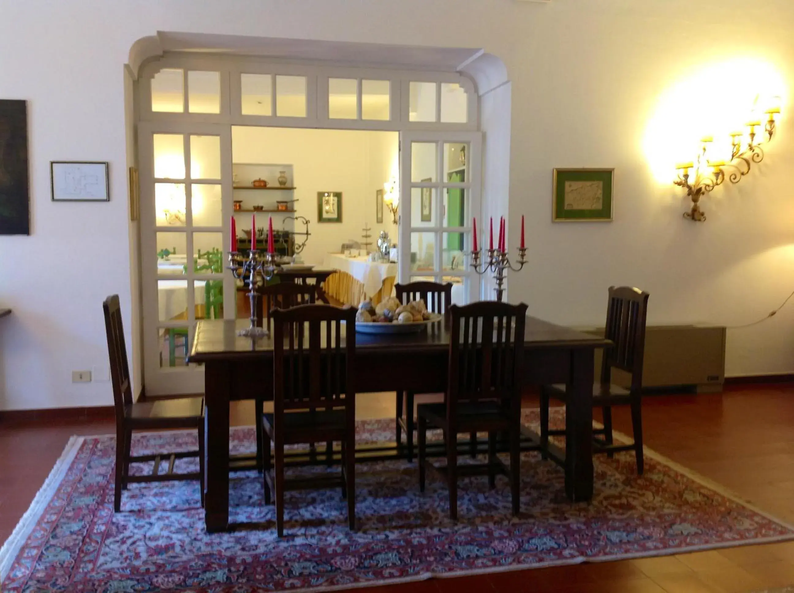 Restaurant/places to eat, Dining Area in Hotel Villa Sirina