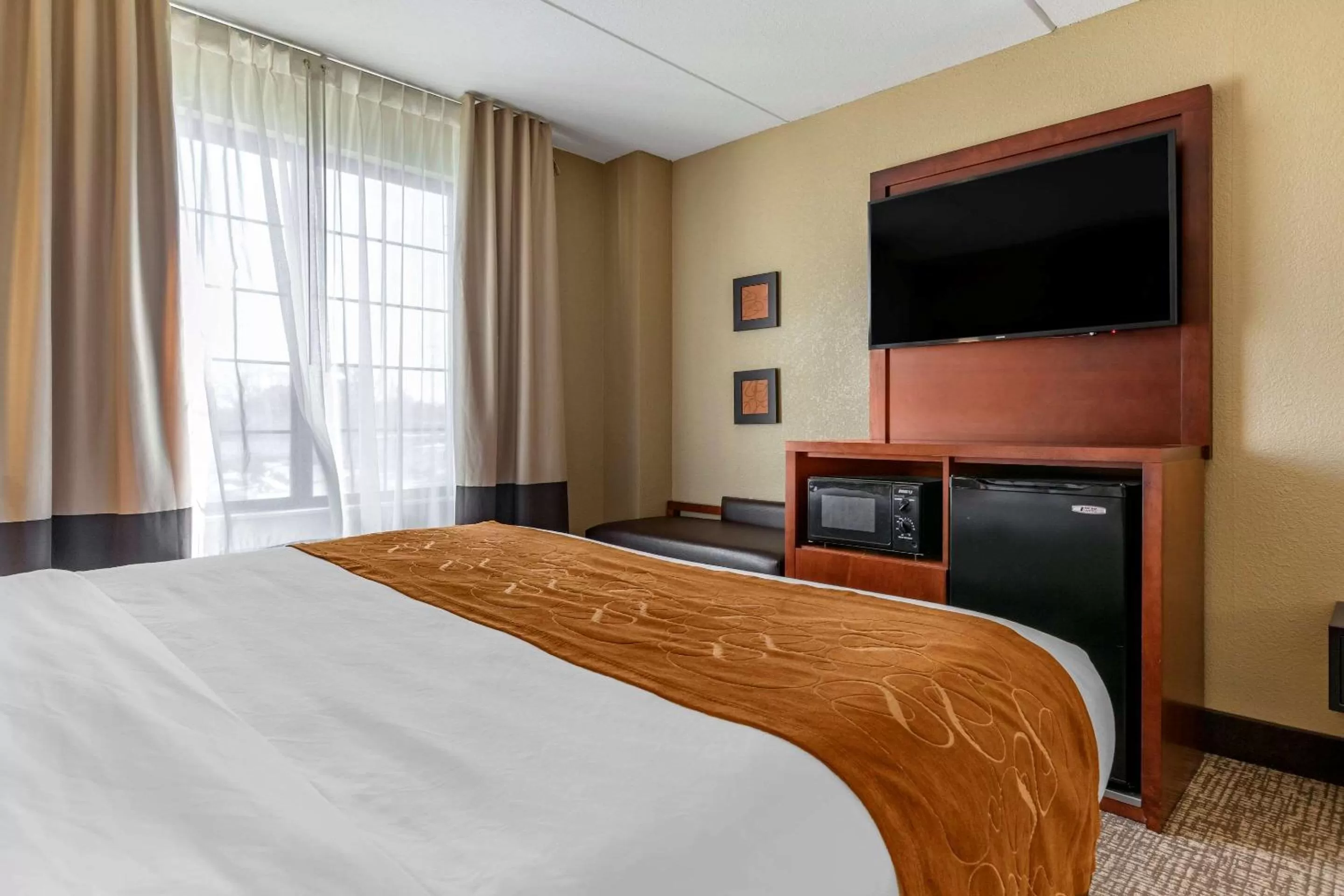 Photo of the whole room, Bed in Comfort Suites Grand Rapids South