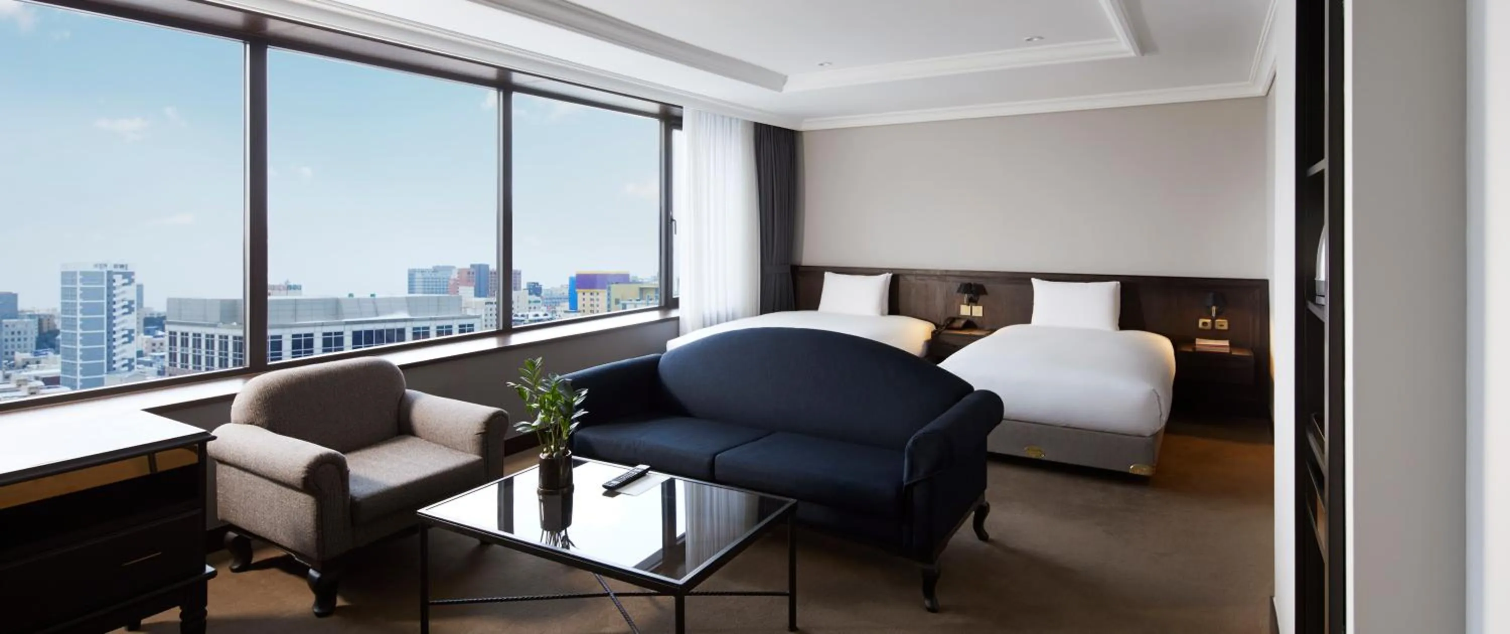 Bed in Maison Glad Jeju