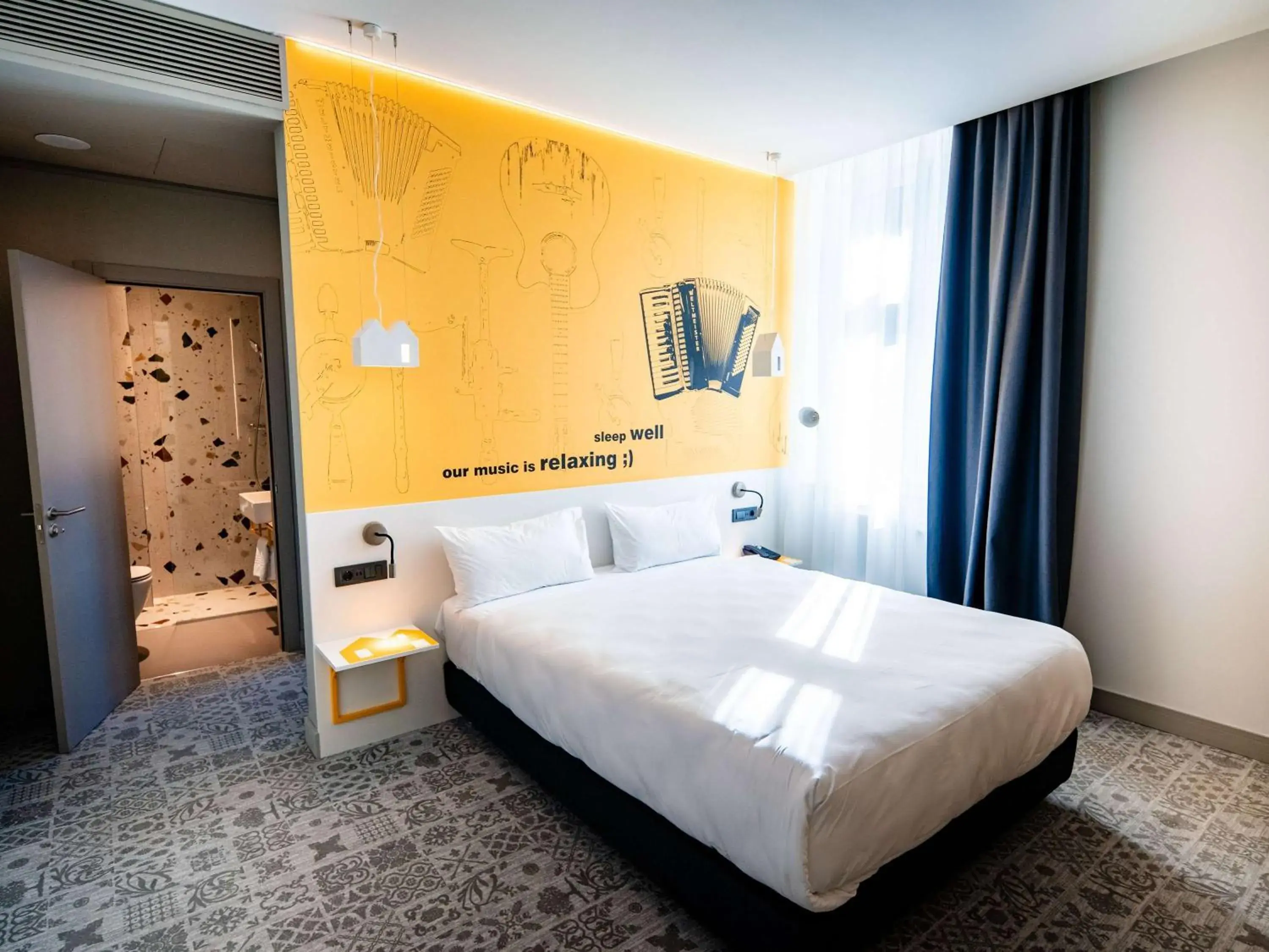 Bedroom, Bed in ibis Styles Sibiu Arsenal