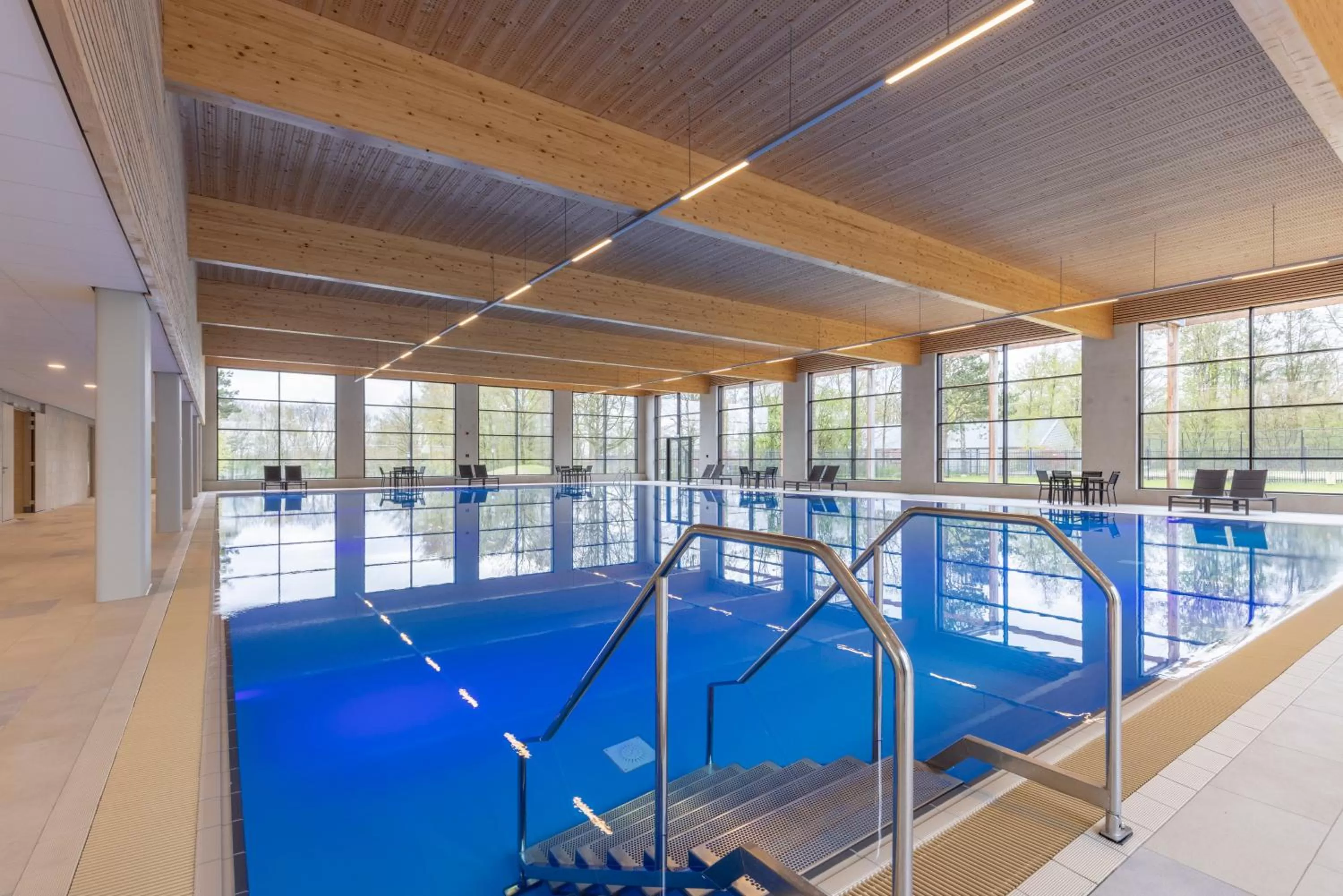 Swimming pool in Fletcher Familiehotel De Hunzebergen