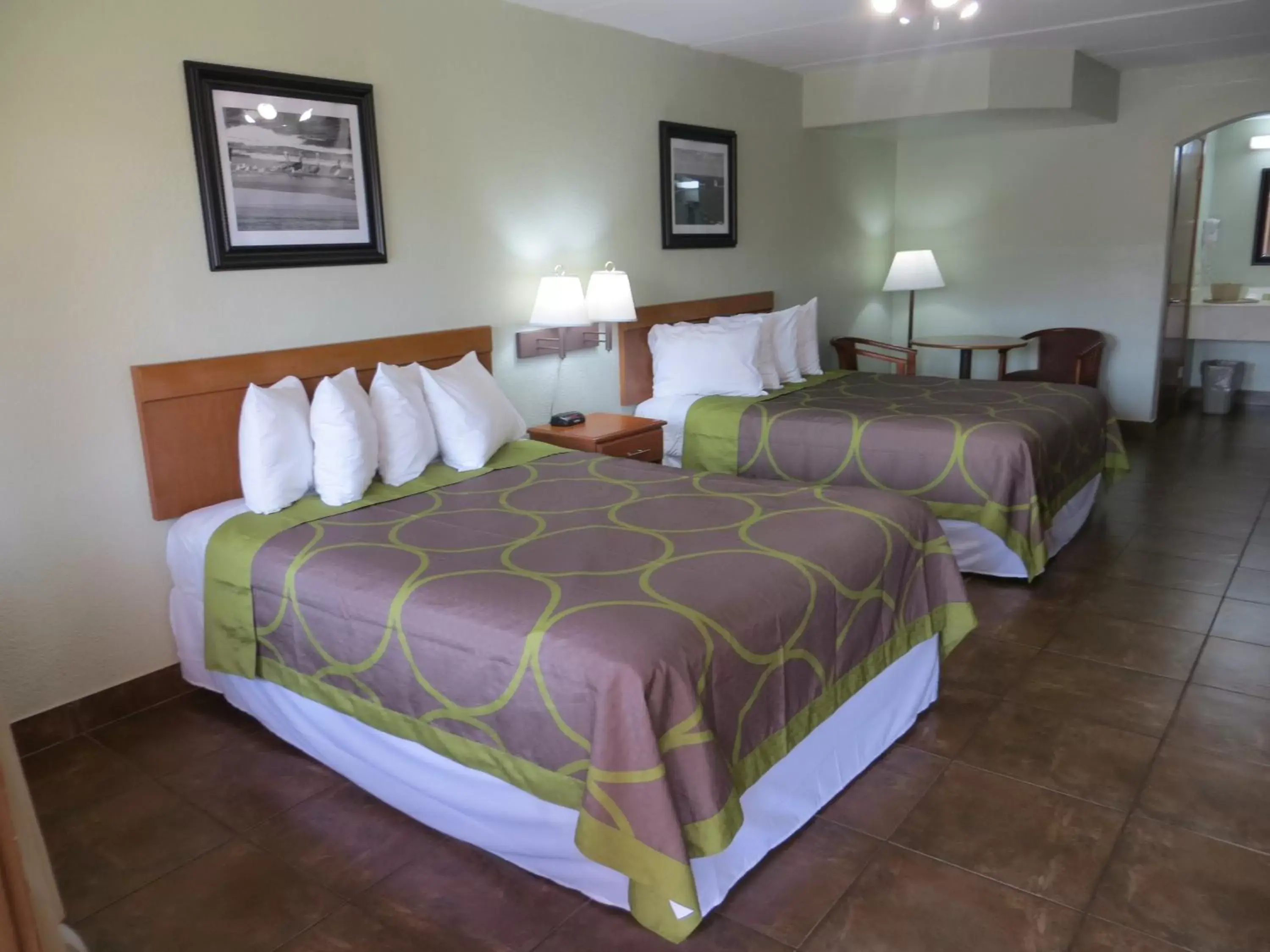 Bedroom, Bed in Super 8 by Wyndham South Padre Island