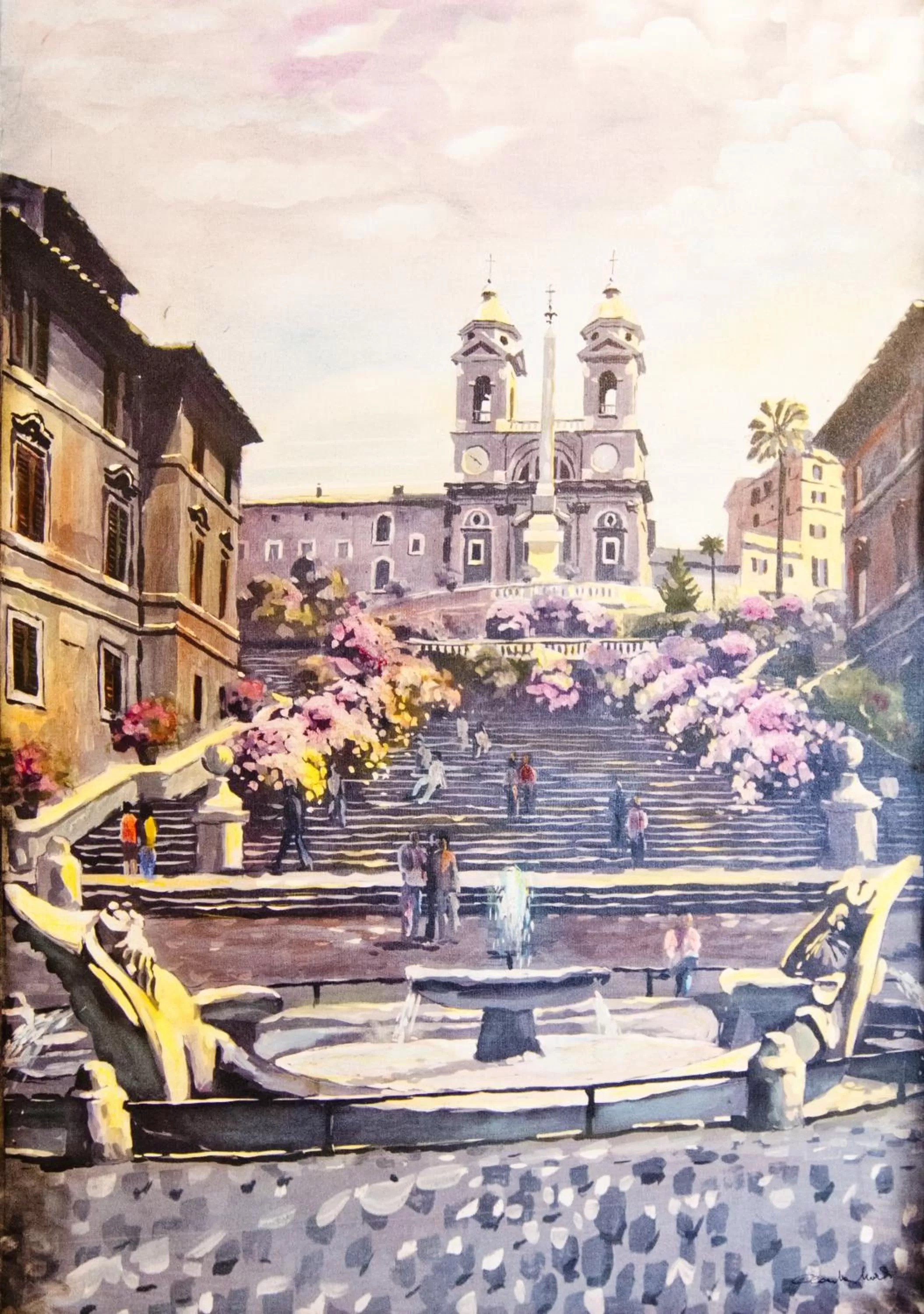 Decorative detail in Domus Fontis