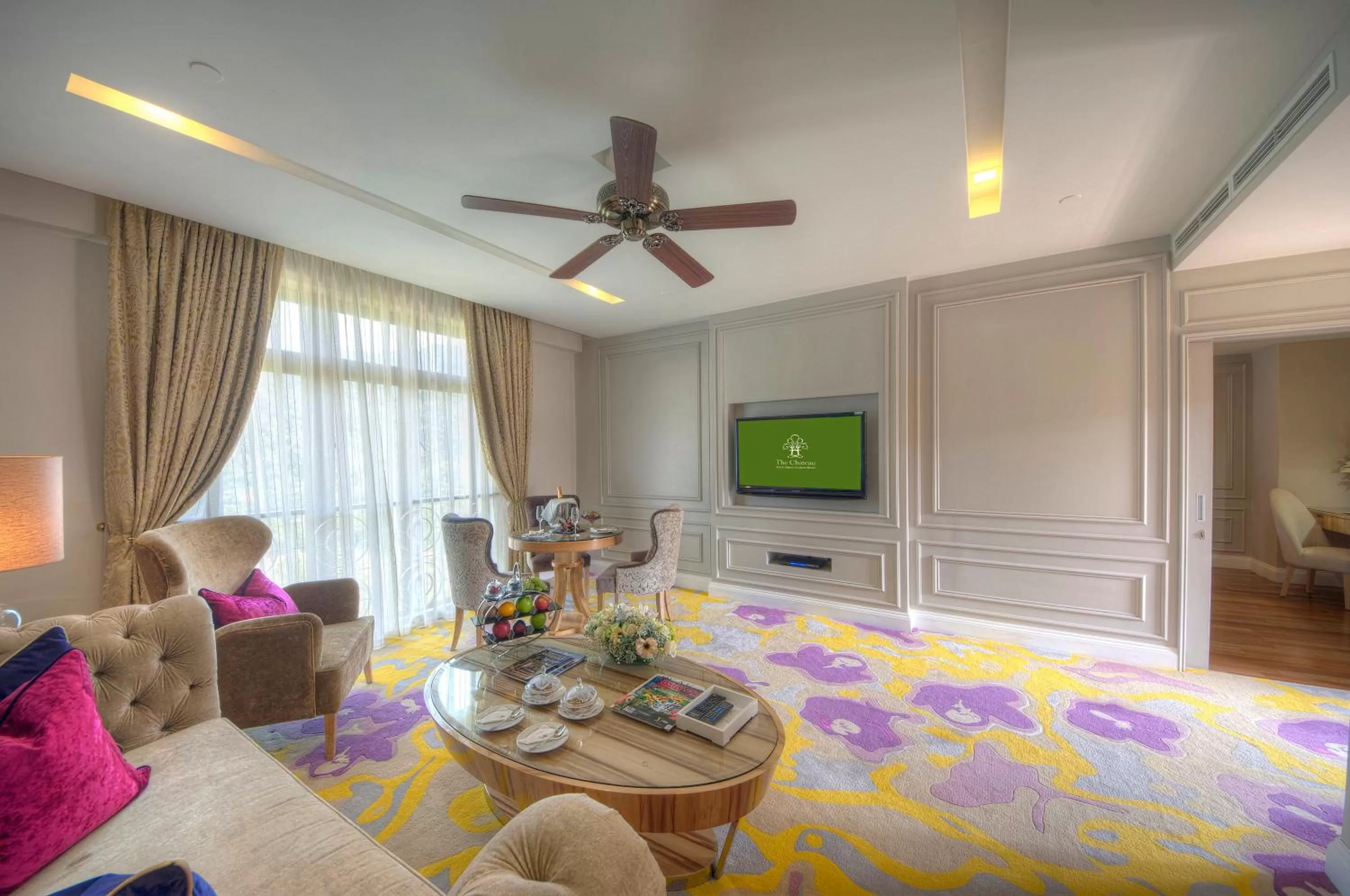 Living room in The Chateau Spa & Wellness Resort