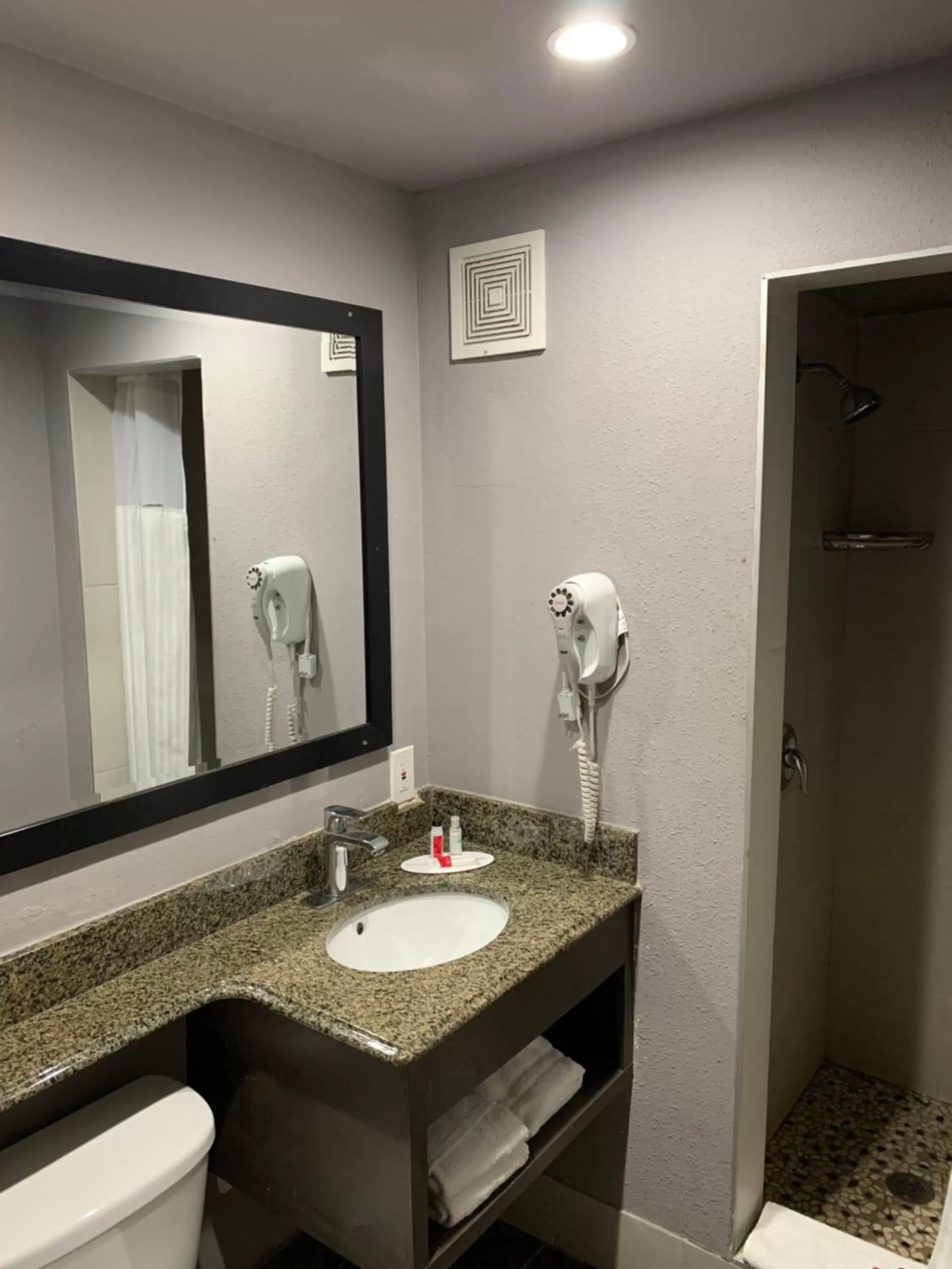 Shower, Bathroom in Skyways Hotel