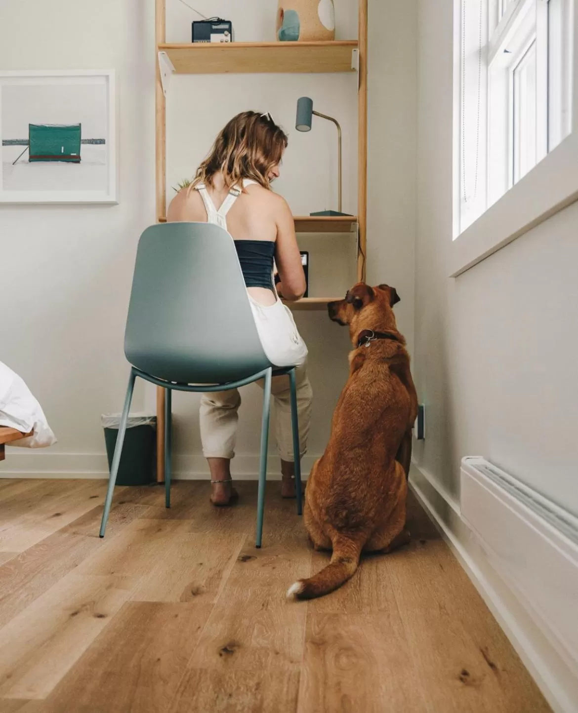 Bedroom in Penny's Motel