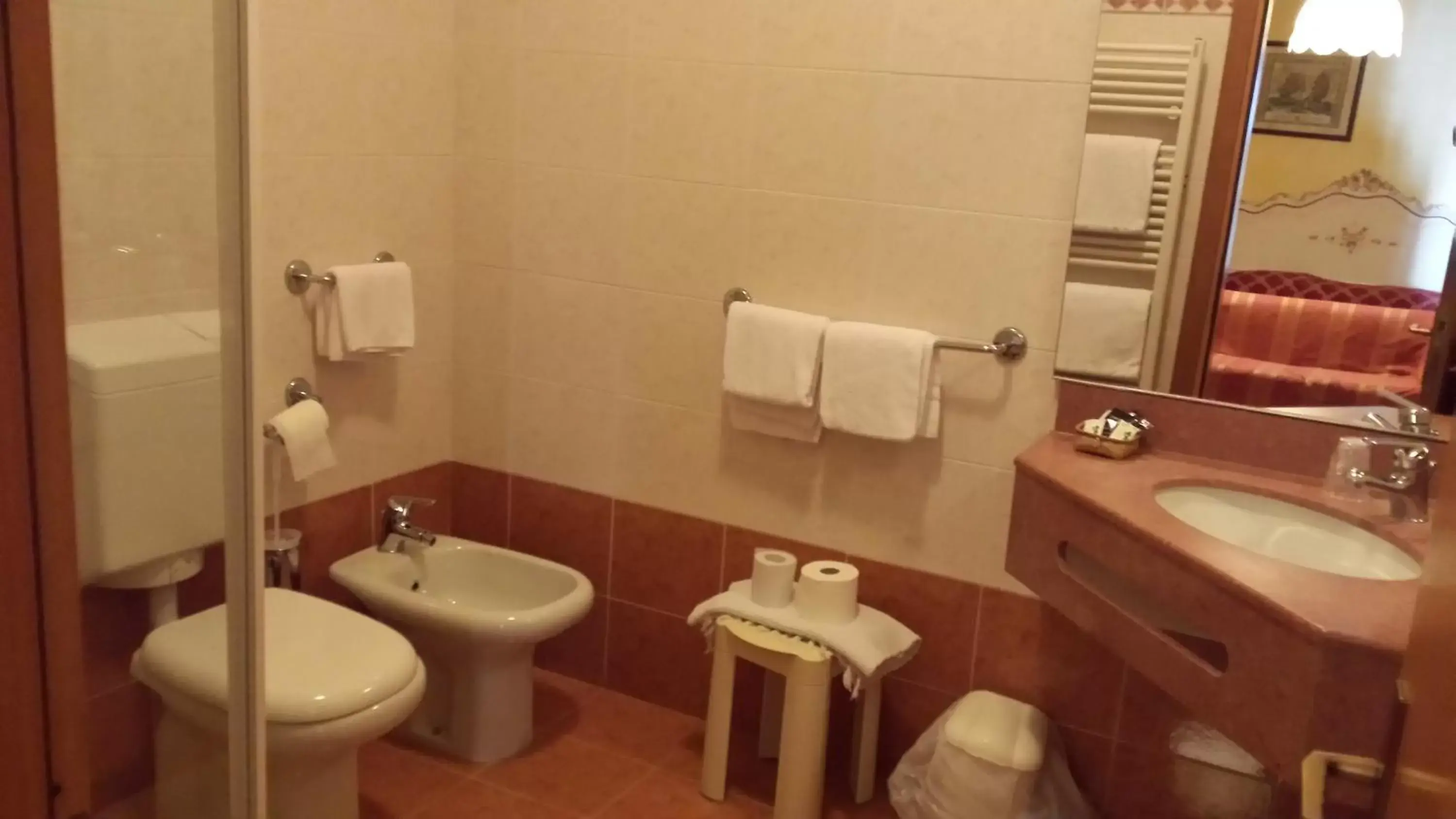 Bathroom in Garda Sol SPA Hotel & Appartamenti
