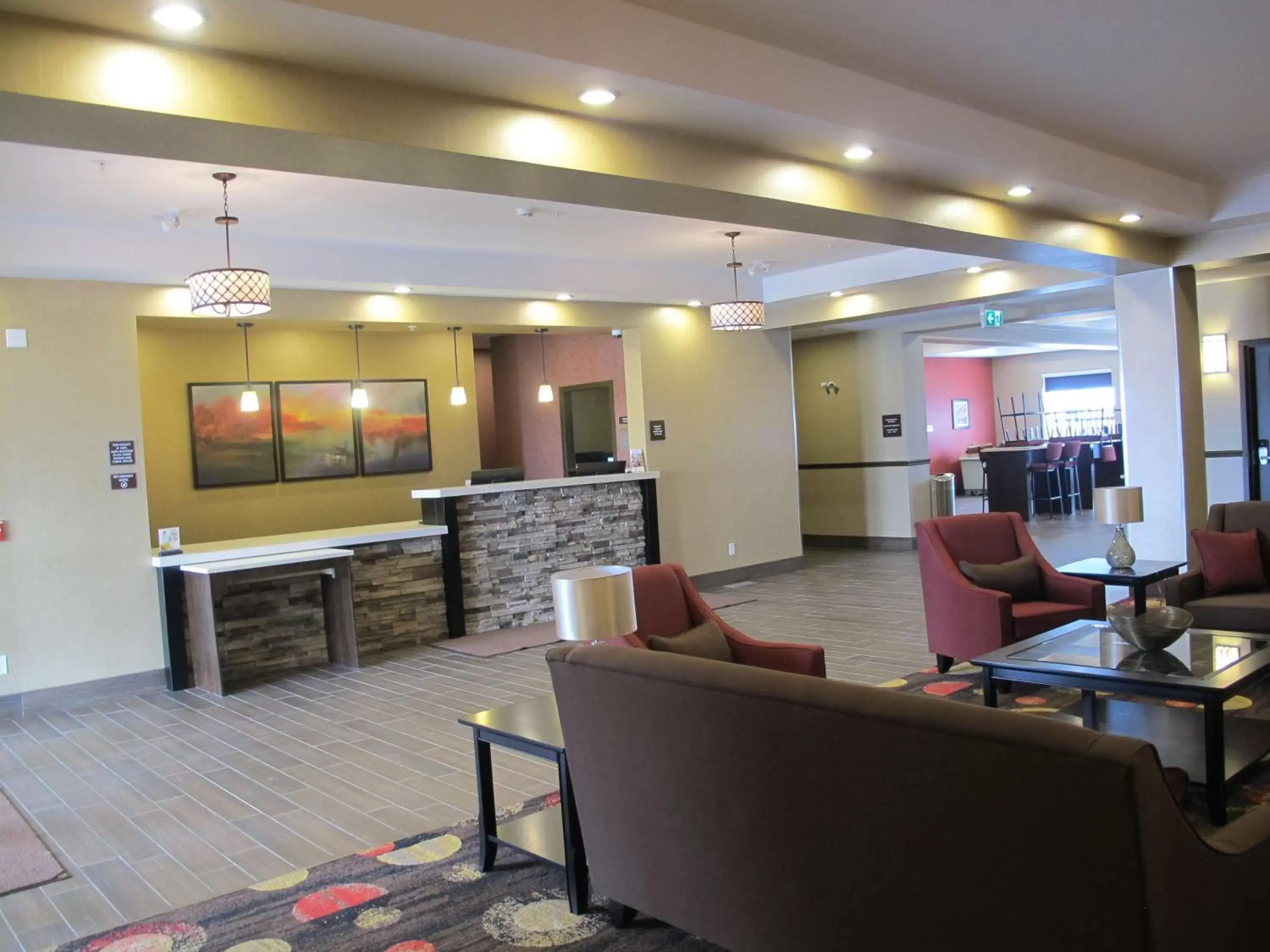 Lobby or reception, Lobby/Reception in Best Western Plus Kindersley Hotel