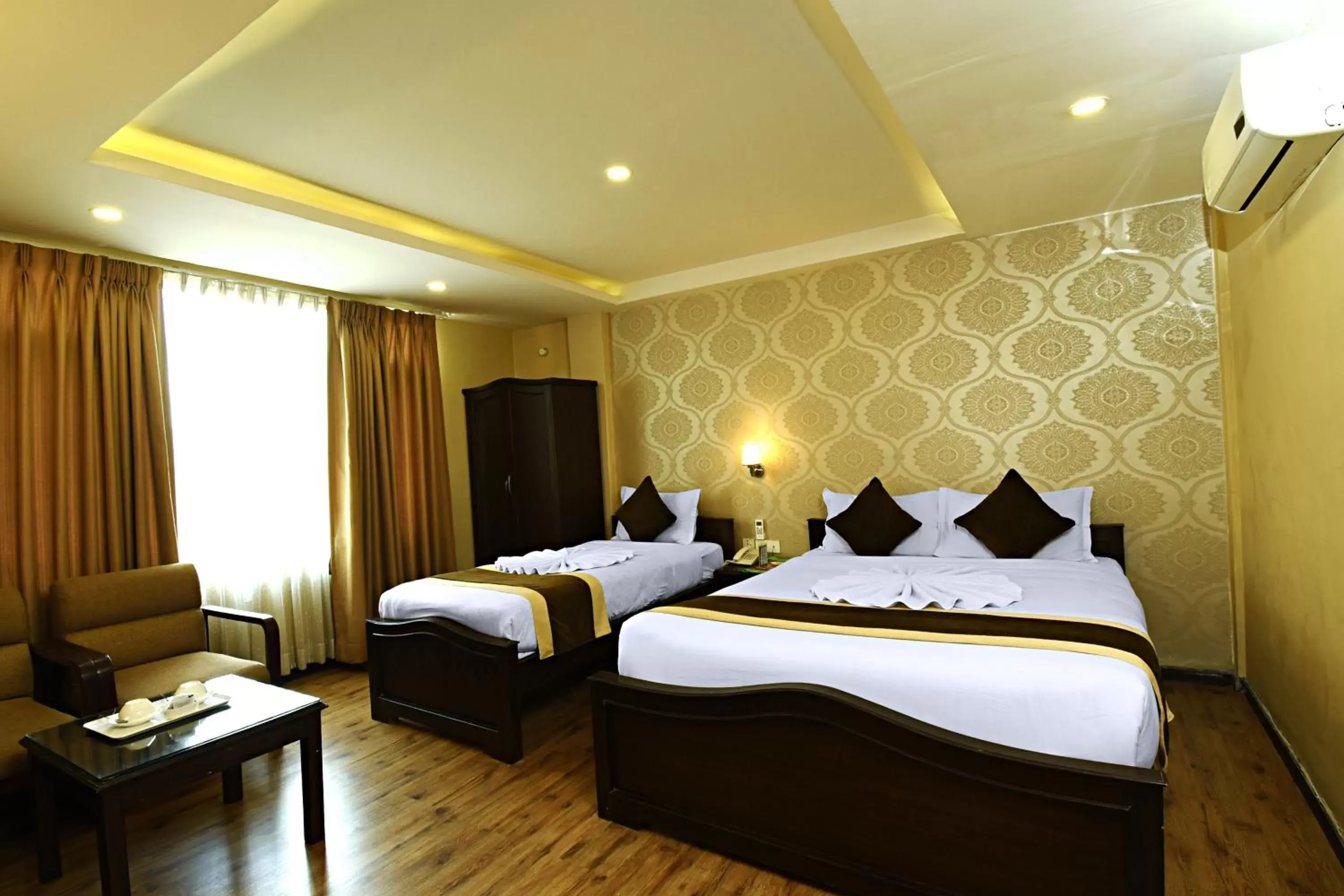 Bed in Hotel Tenki Kathmandu Bed in Hotel Tenki Kathmandu