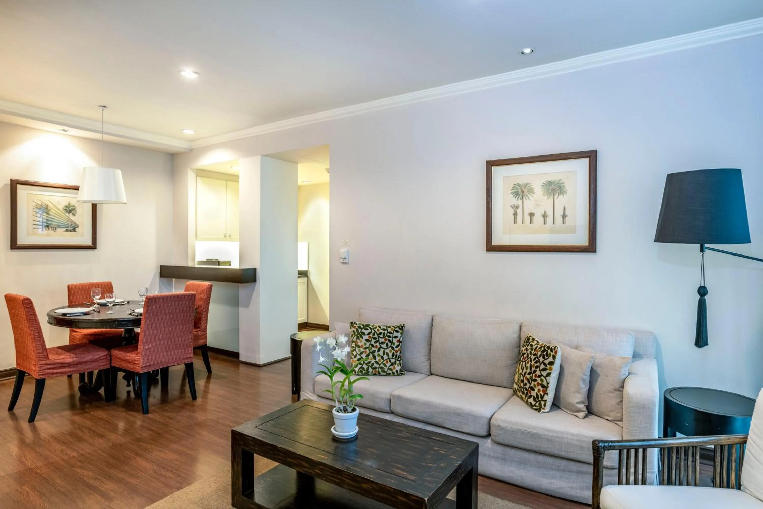 Living room in At 21 Saladaeng