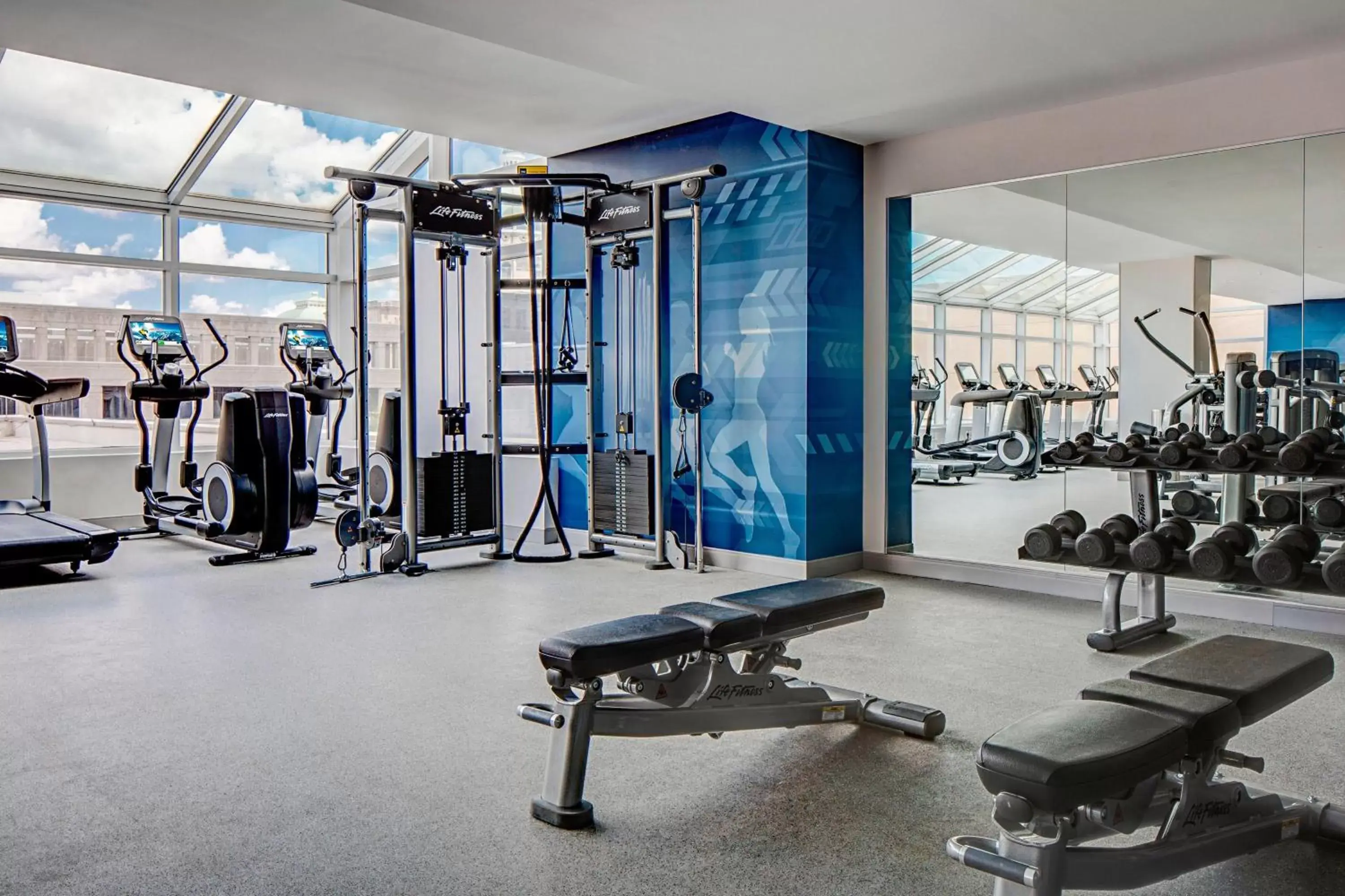 Fitness centre/facilities, Fitness Center/Facilities in Indianapolis Marriott Downtown