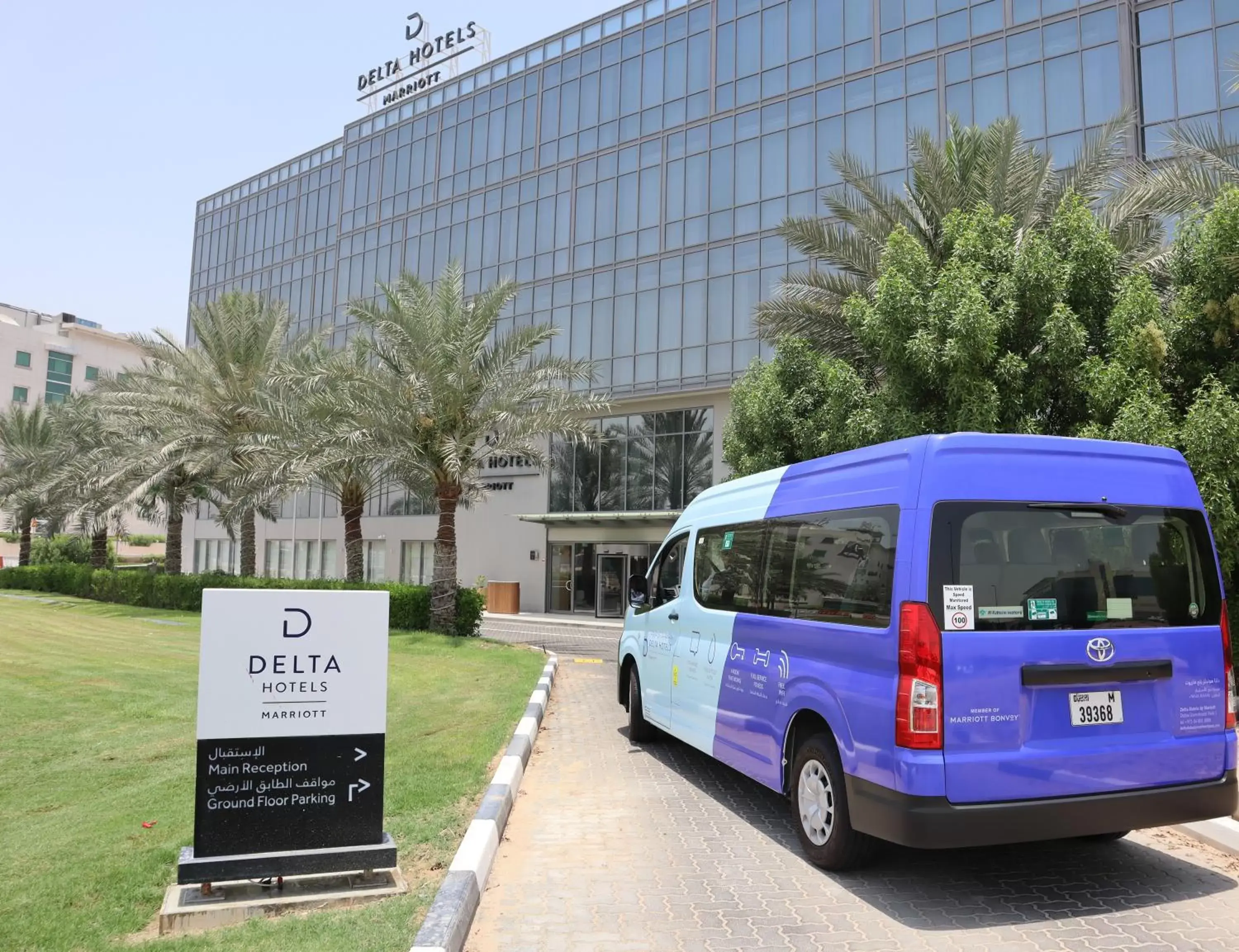 shuttle, Property Building in Delta Hotels by Marriott Dubai Investment Park