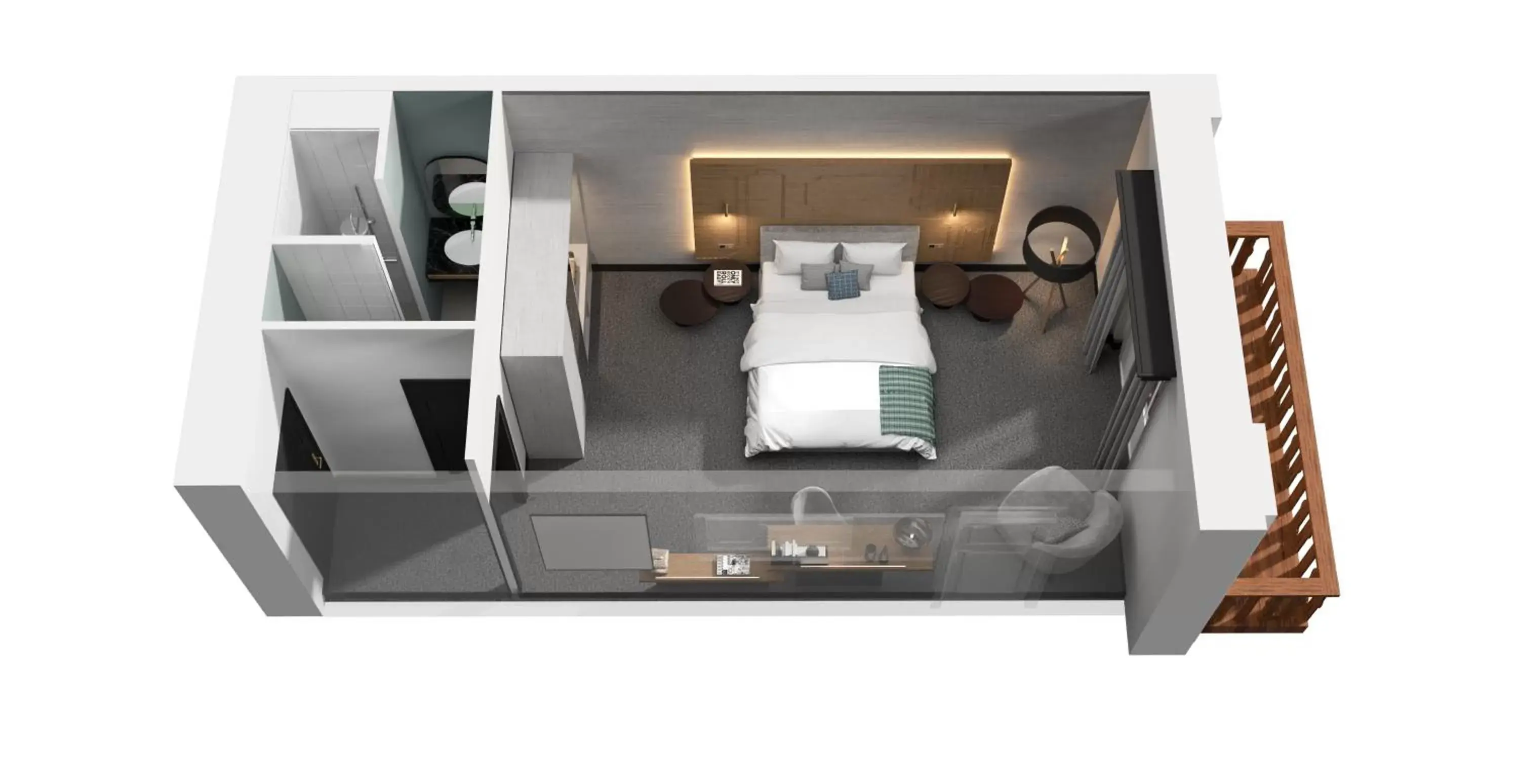 Bathroom, Floor Plan in Villars Palace