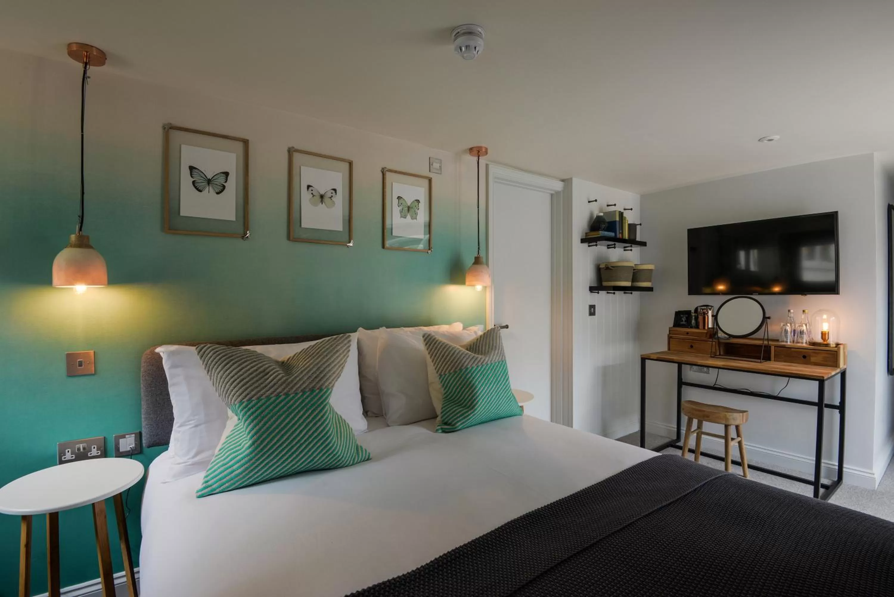 Photo of the whole room, Bed in The Litton