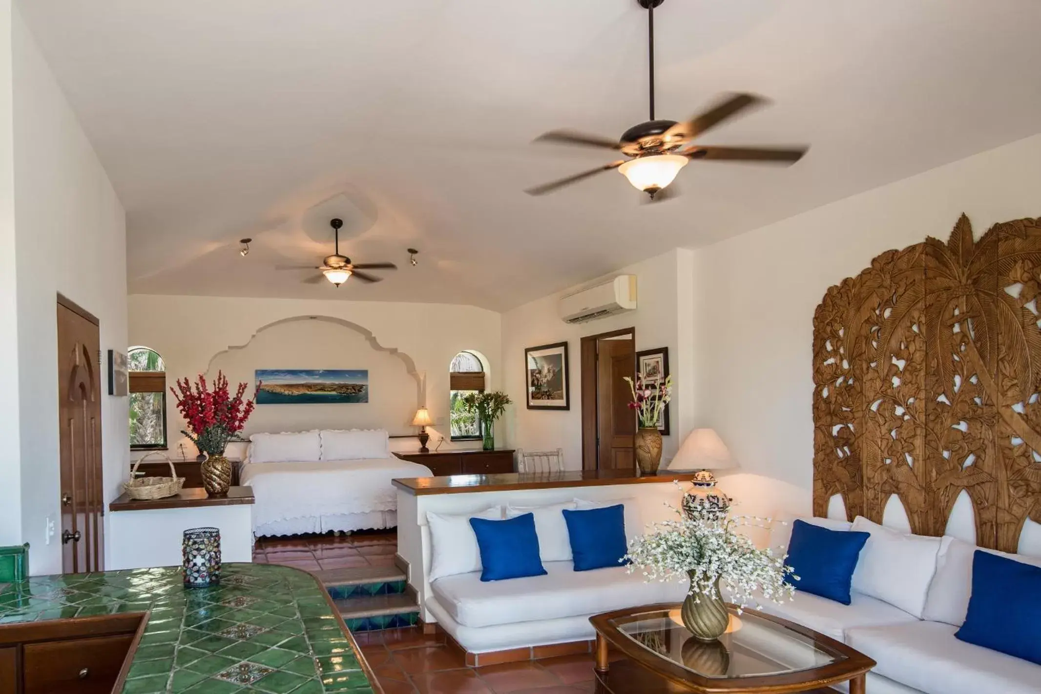 Seating Area in Hacienda Todos Los Santos