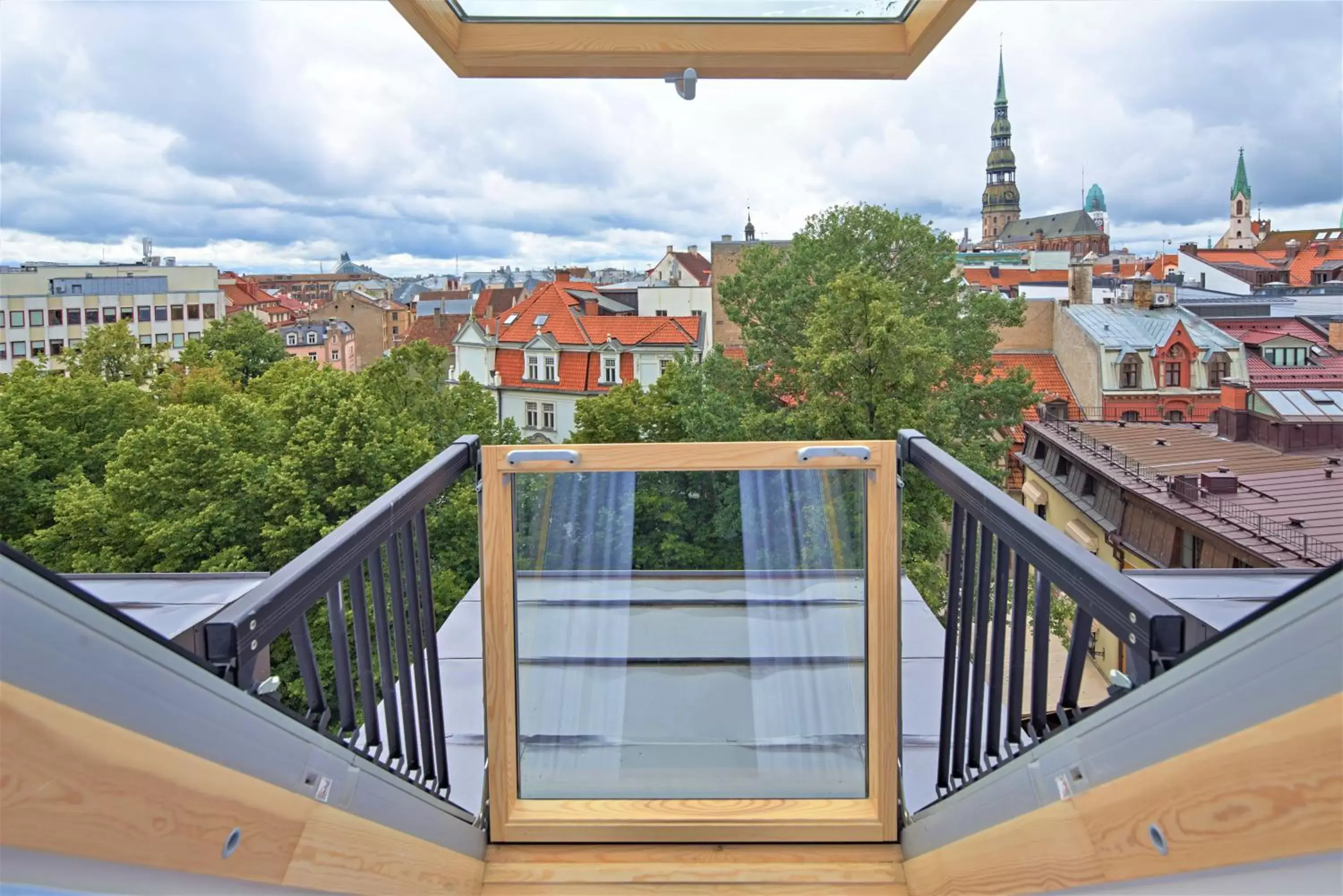 Balcony/Terrace in Wellton Riga Hotel & SPA