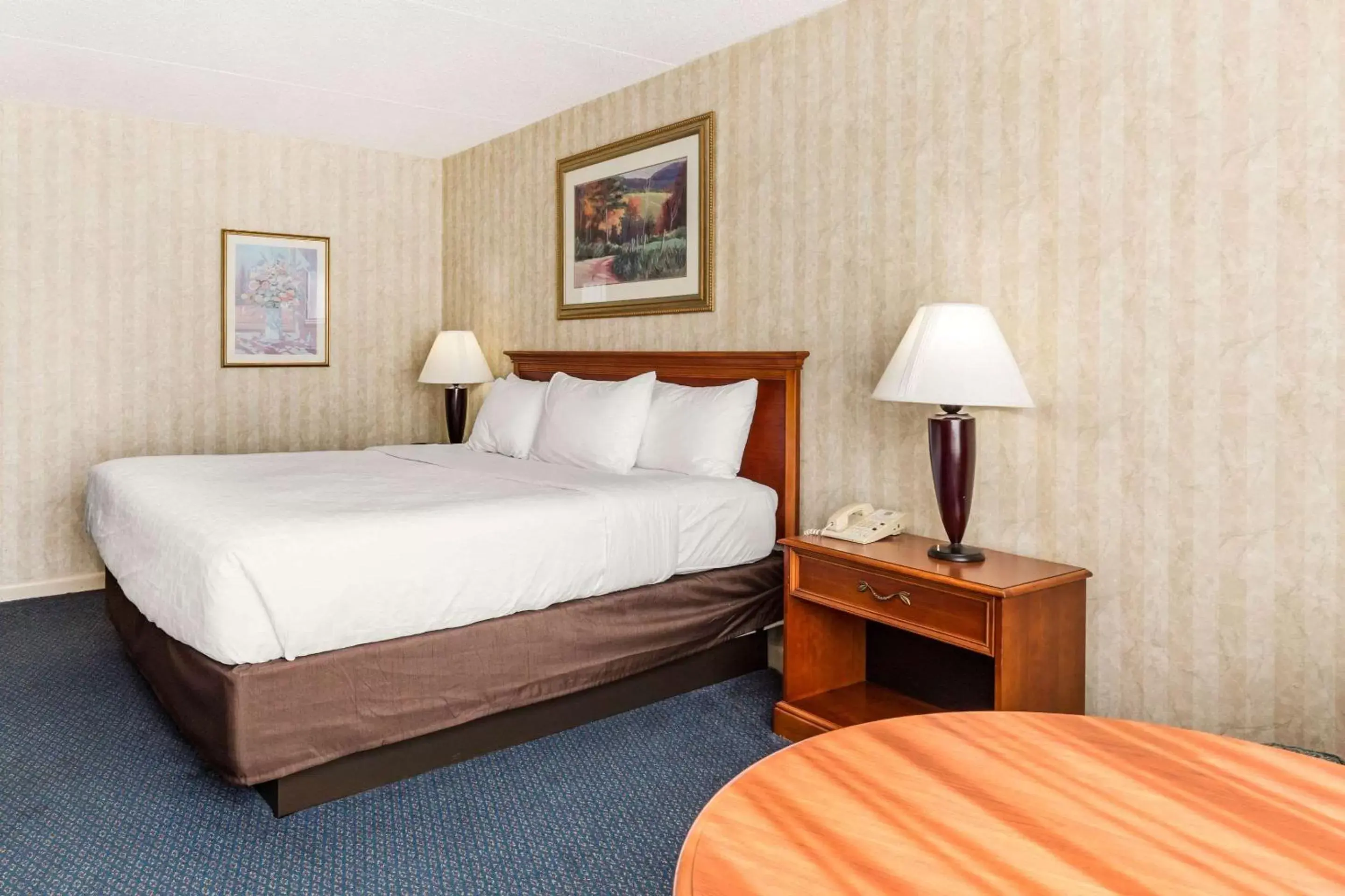 Photo of the whole room, Bed in Clarion Hotel Williamsburg I-64
