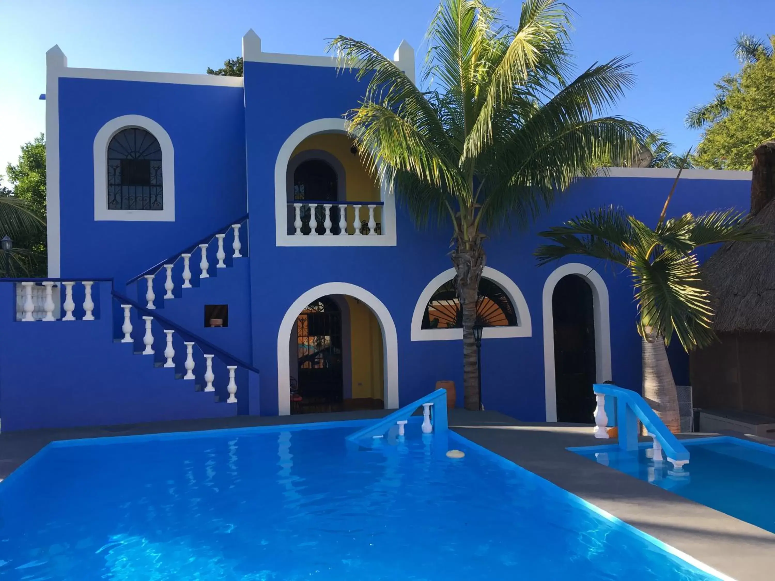 Property building, Swimming Pool in Hacienda San Pedro Nohpat