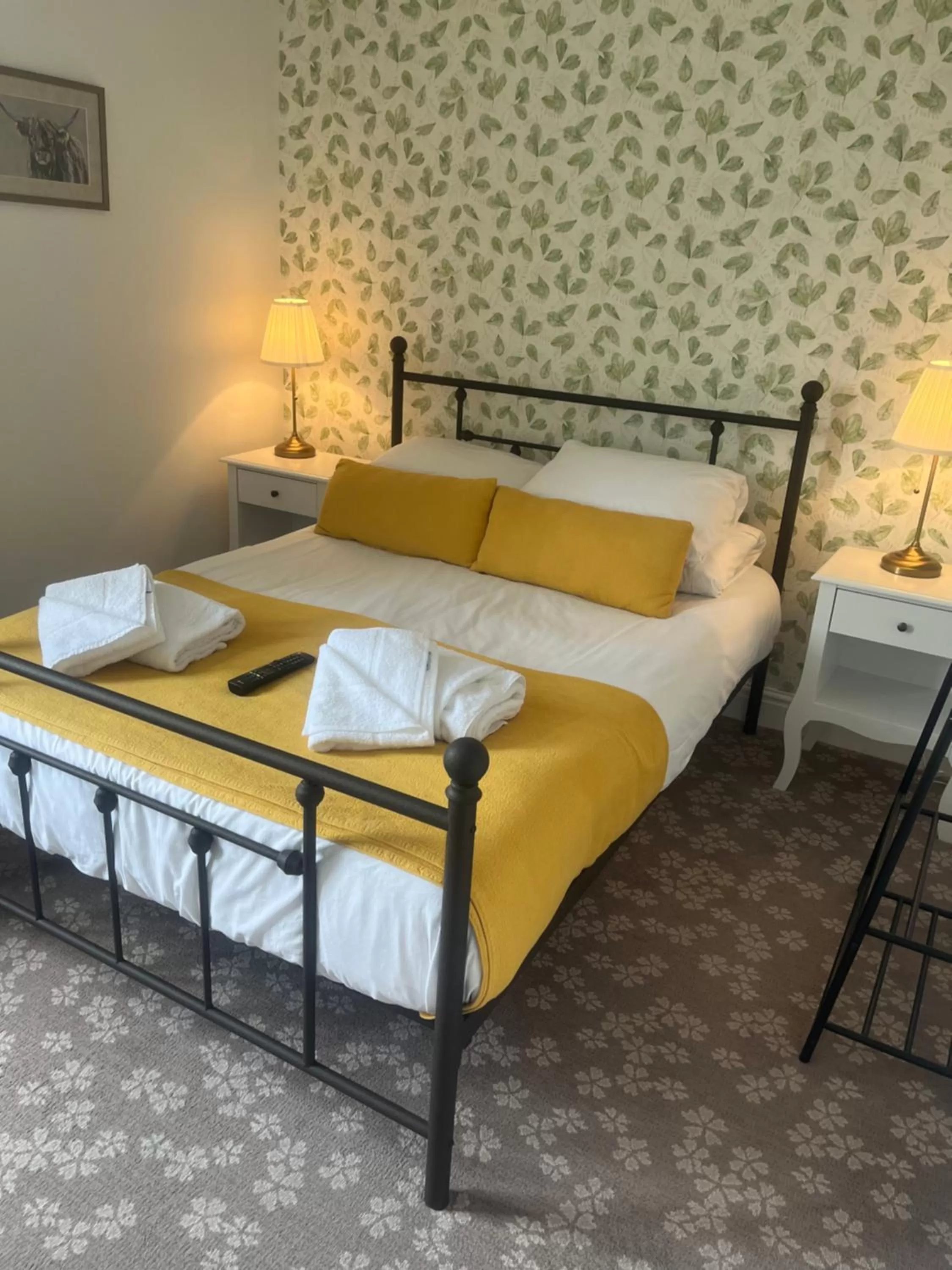 Bed in Penny Farthing Hotel & Cottages