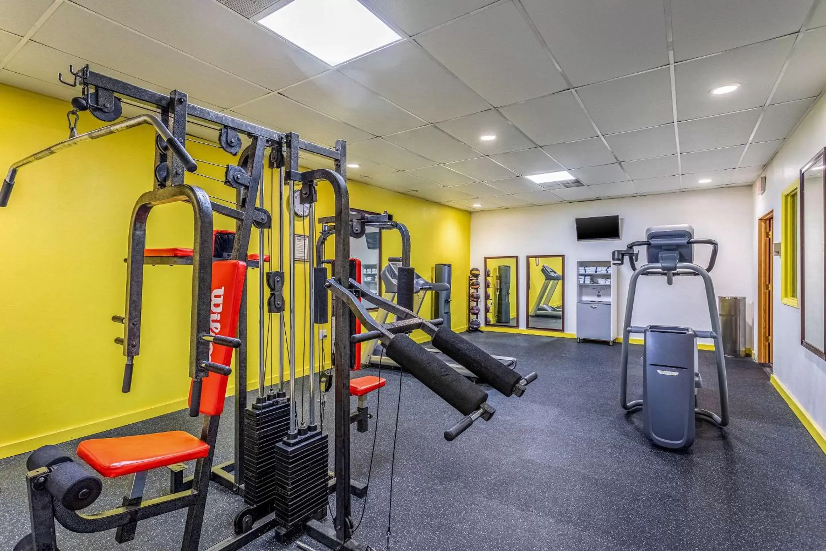 Fitness centre/facilities, Fitness Center/Facilities in Suburban Studios