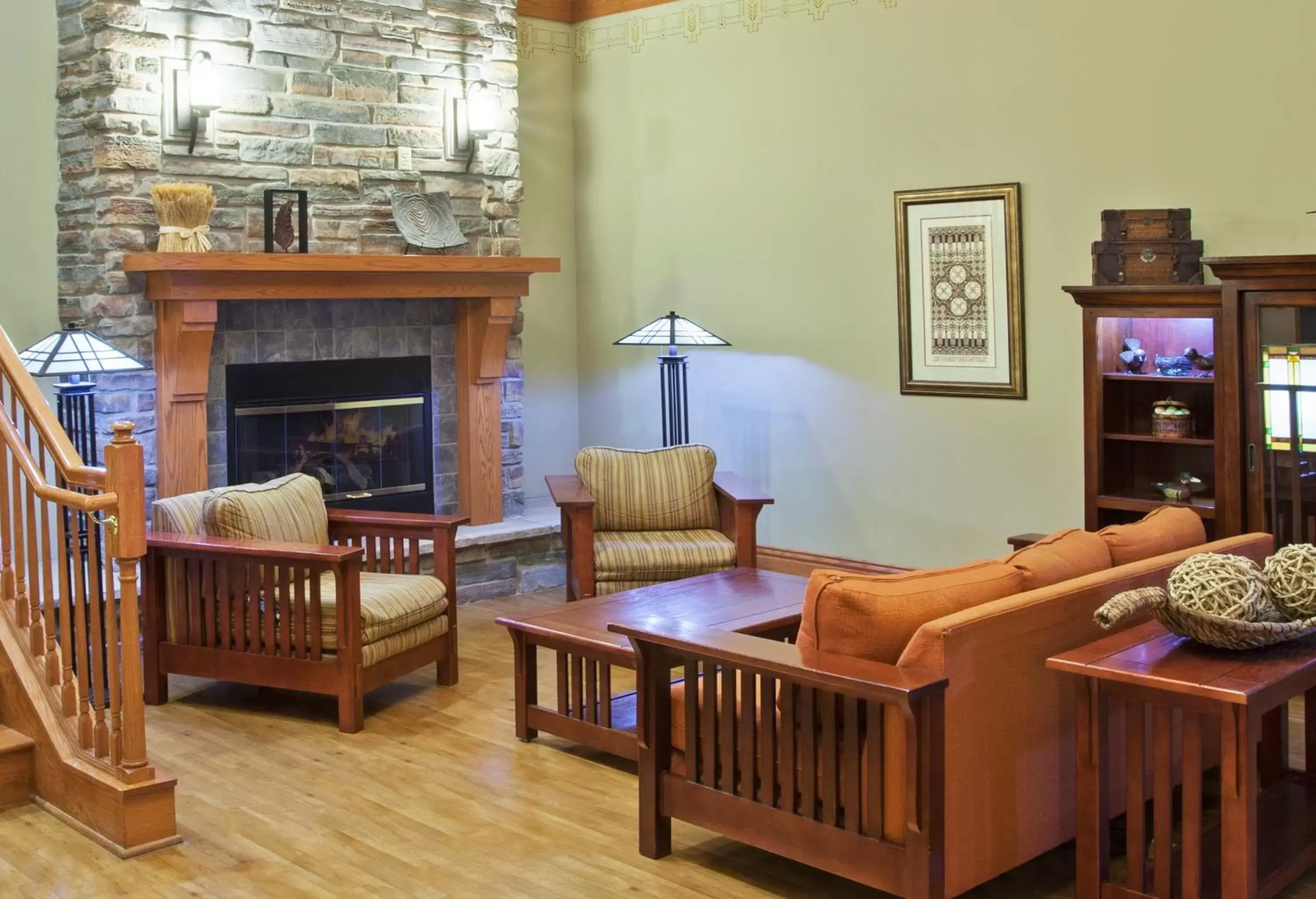 Lobby or reception, Seating Area in Country Inn & Suites by Radisson, Portage, IN