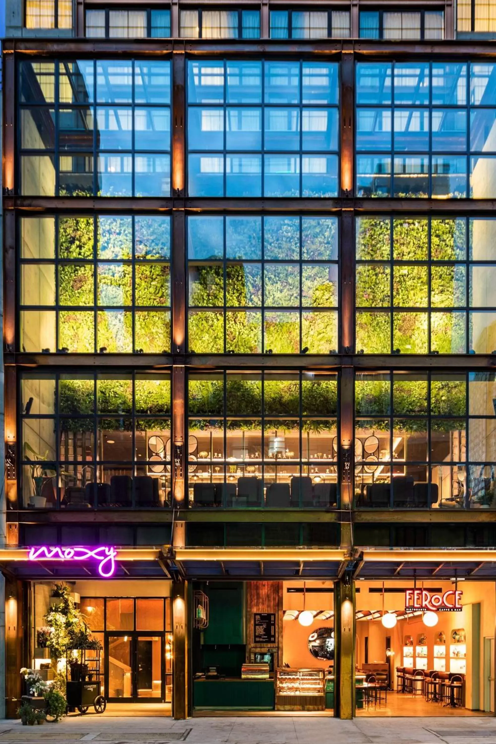 Property building in Moxy NYC Chelsea