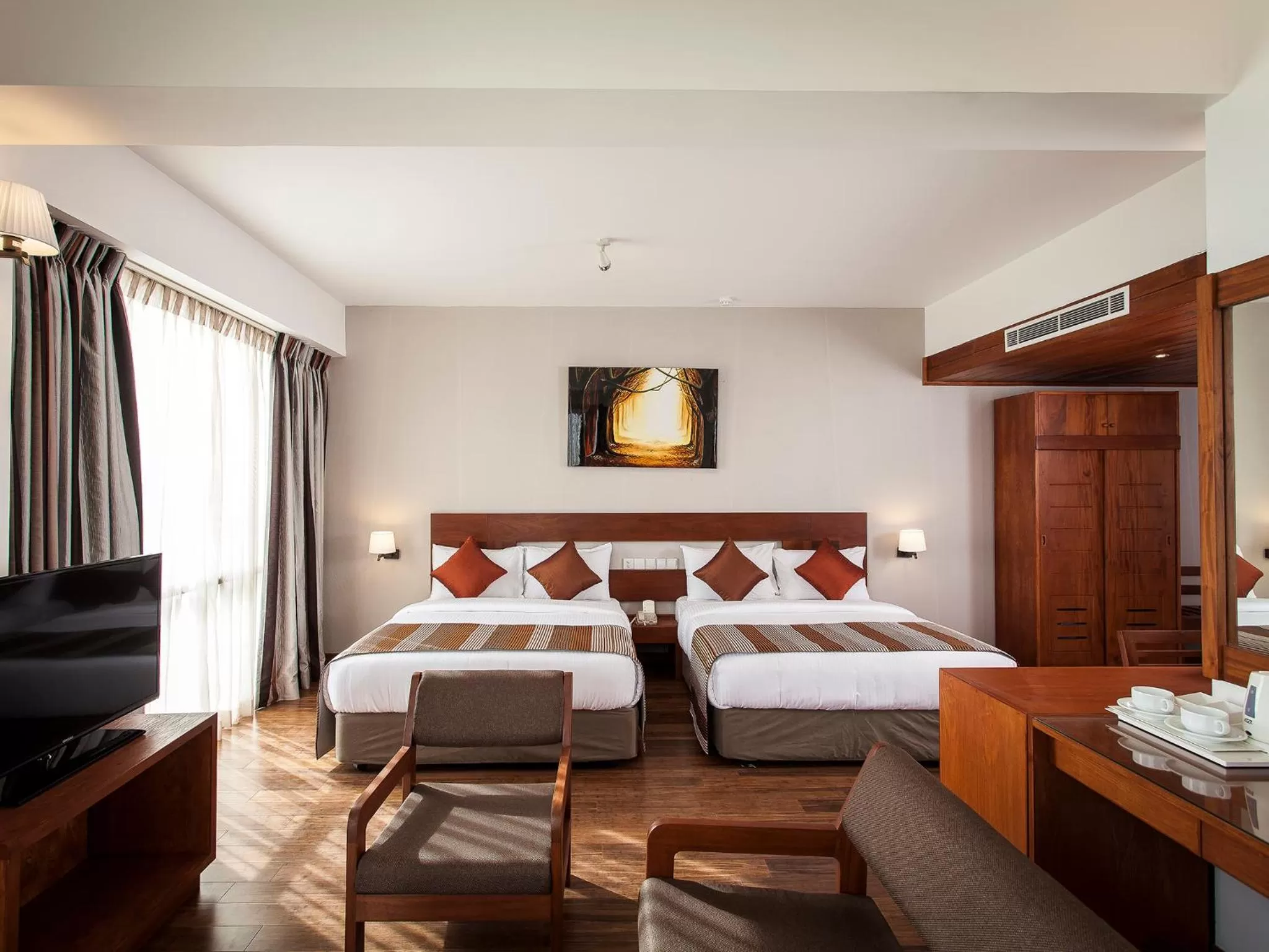 Bed in The Ocean Colombo - Guaranteed Sea View Rooms