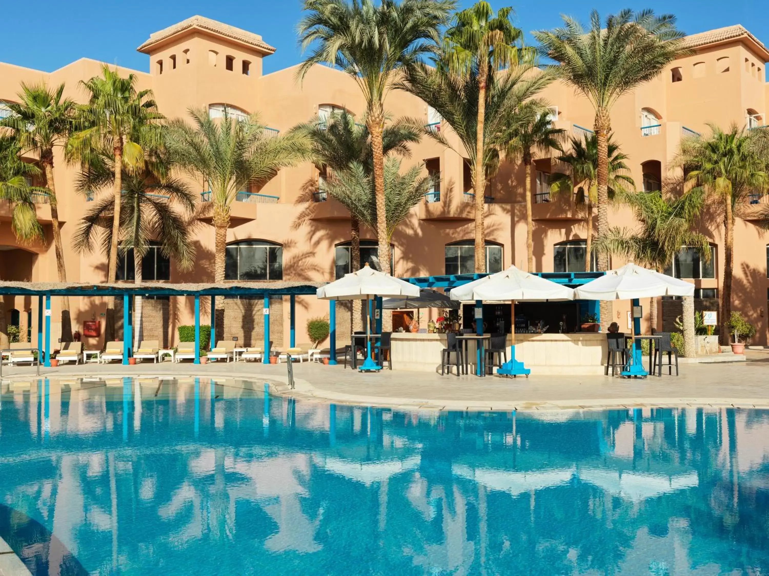 Swimming Pool in Club Paradisio El Gouna Red Sea
