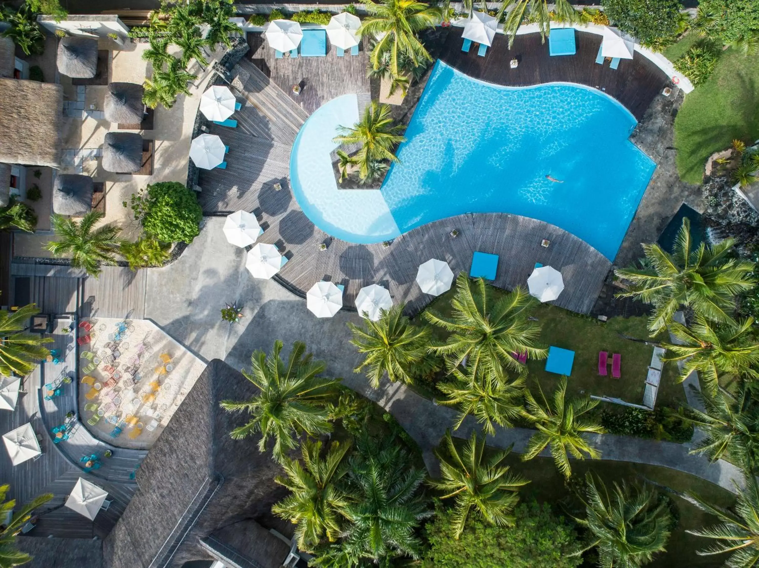 Bird's eye view in Solana Beach Mauritius - Adults Only Bird's eye view in Solana Beach Mauritius - Adults Only