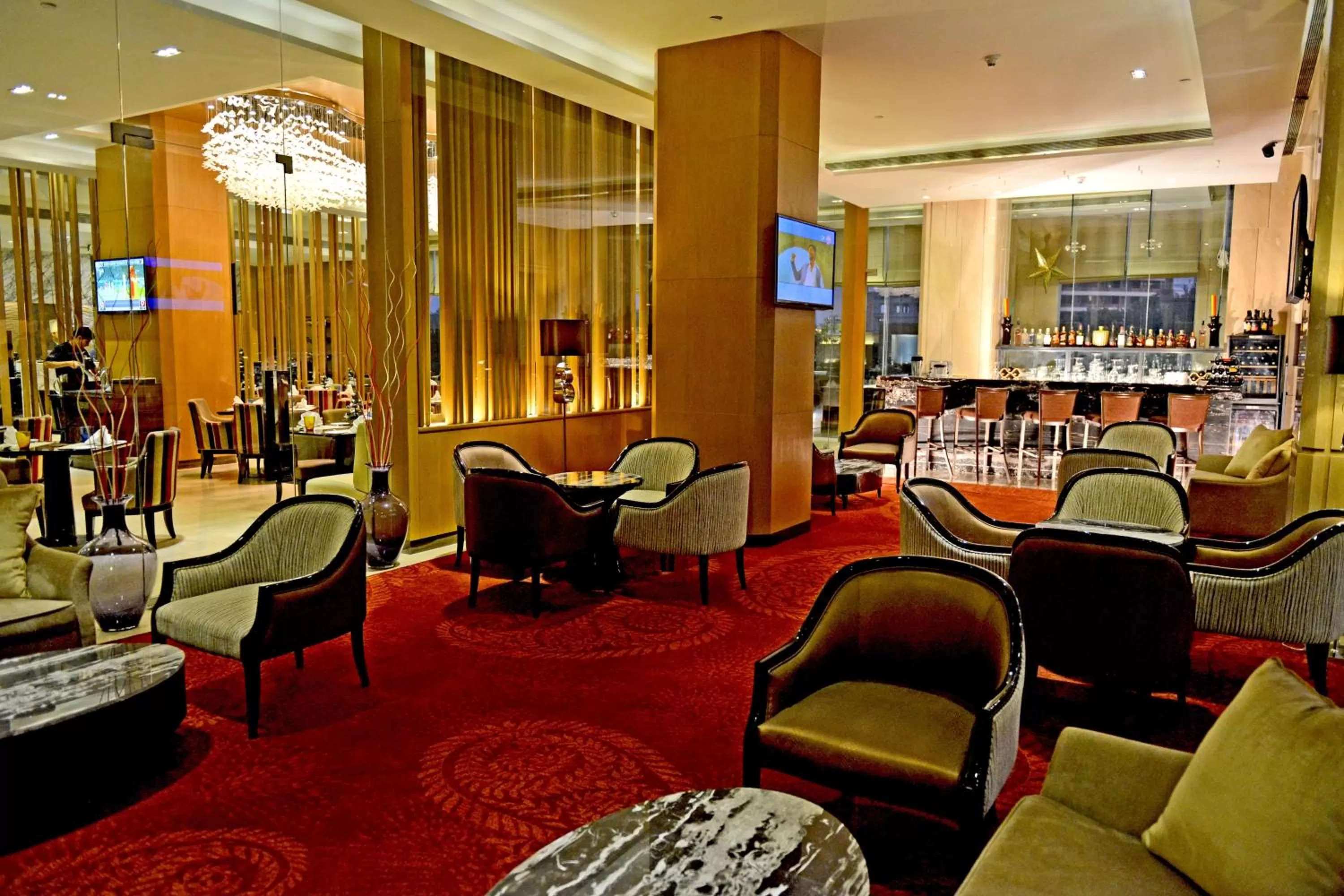 Lounge or bar in Radisson Blu Jaipur
