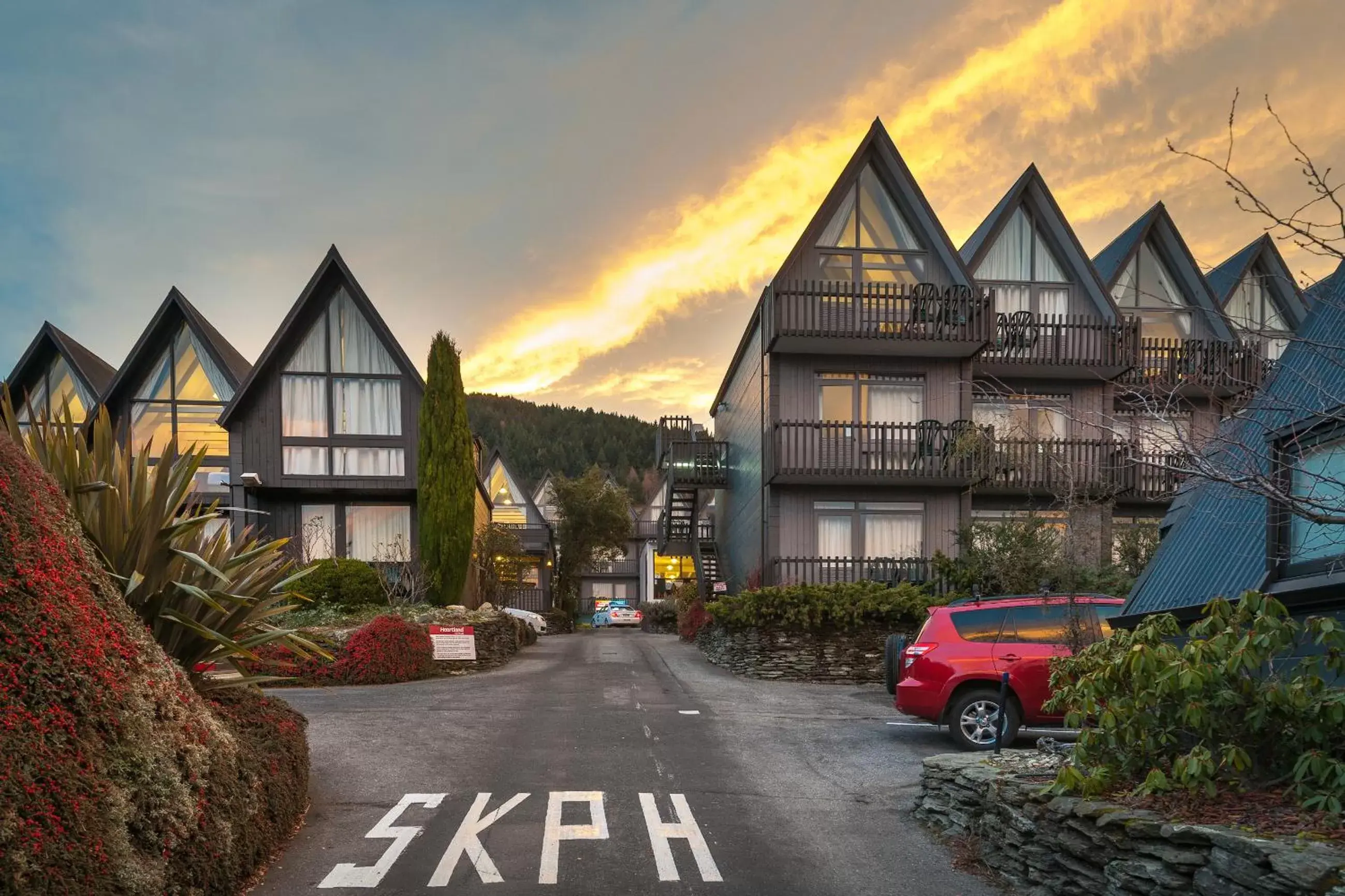 Facade/entrance, Property Building in Heartland Hotel Queenstown