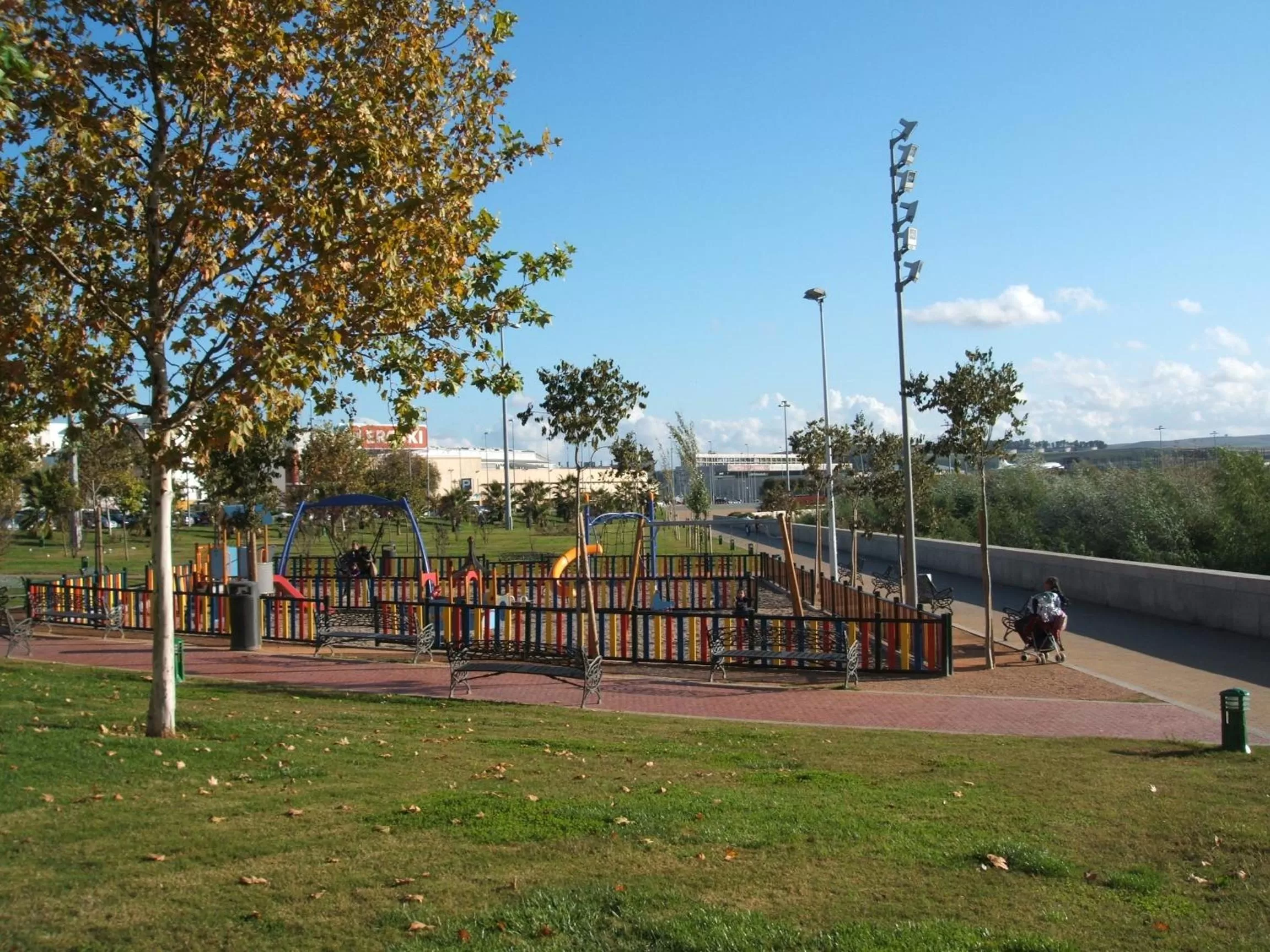Garden view in La Posada del Molino
