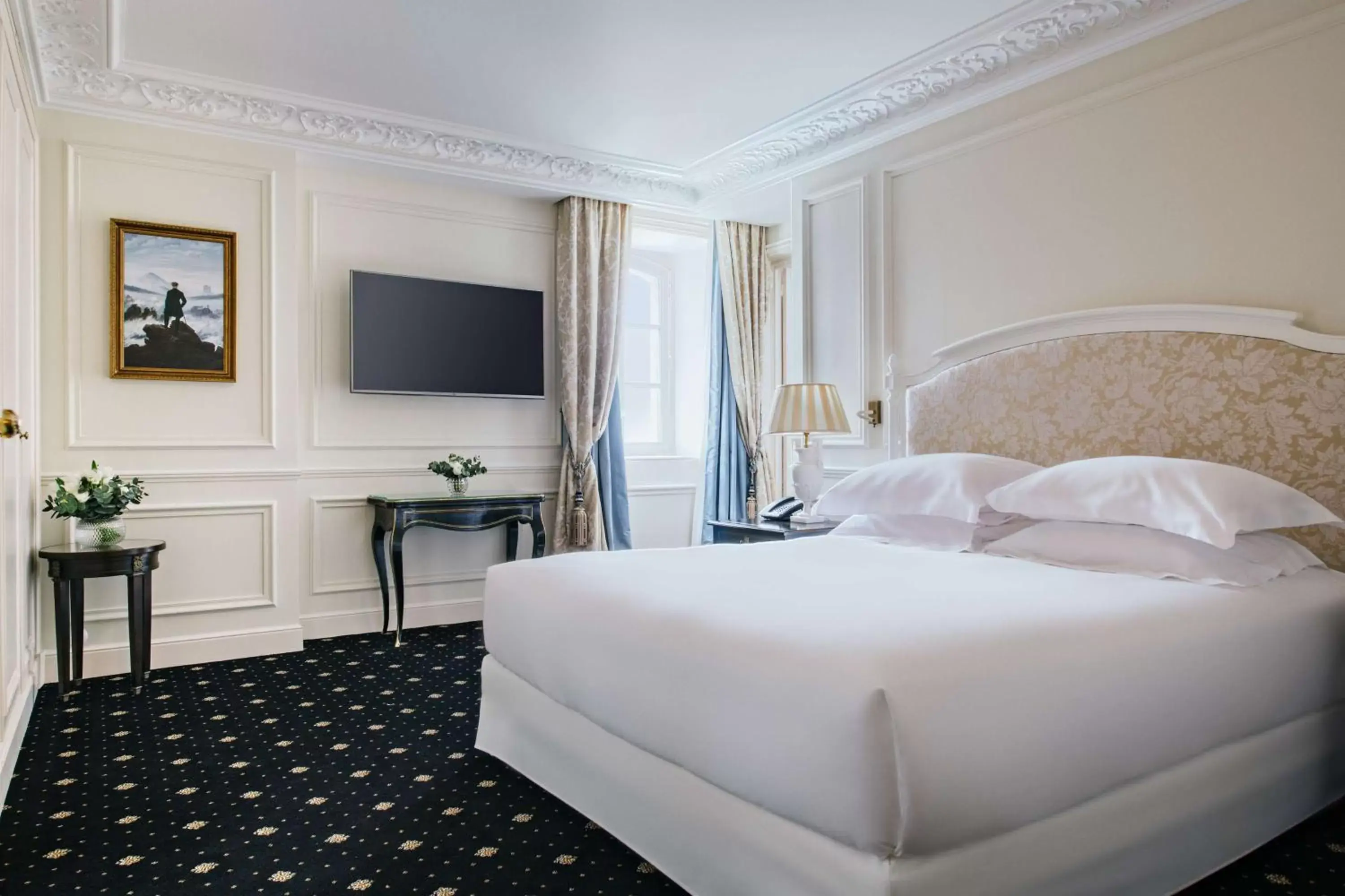 Photo of the whole room, Bed in Hôtel du Palais Biarritz, in The Unbound Collection by Hyatt