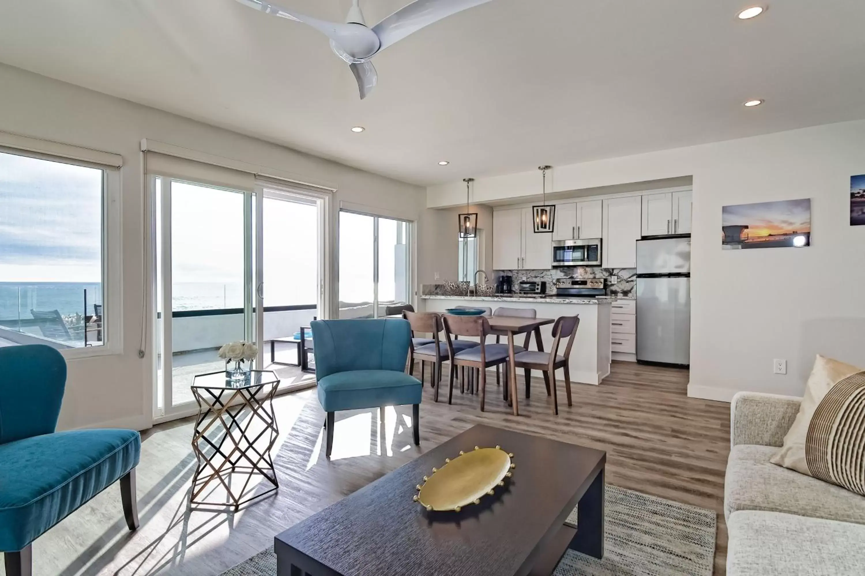 Living room, Seating Area in Ocean Villas Beach Front