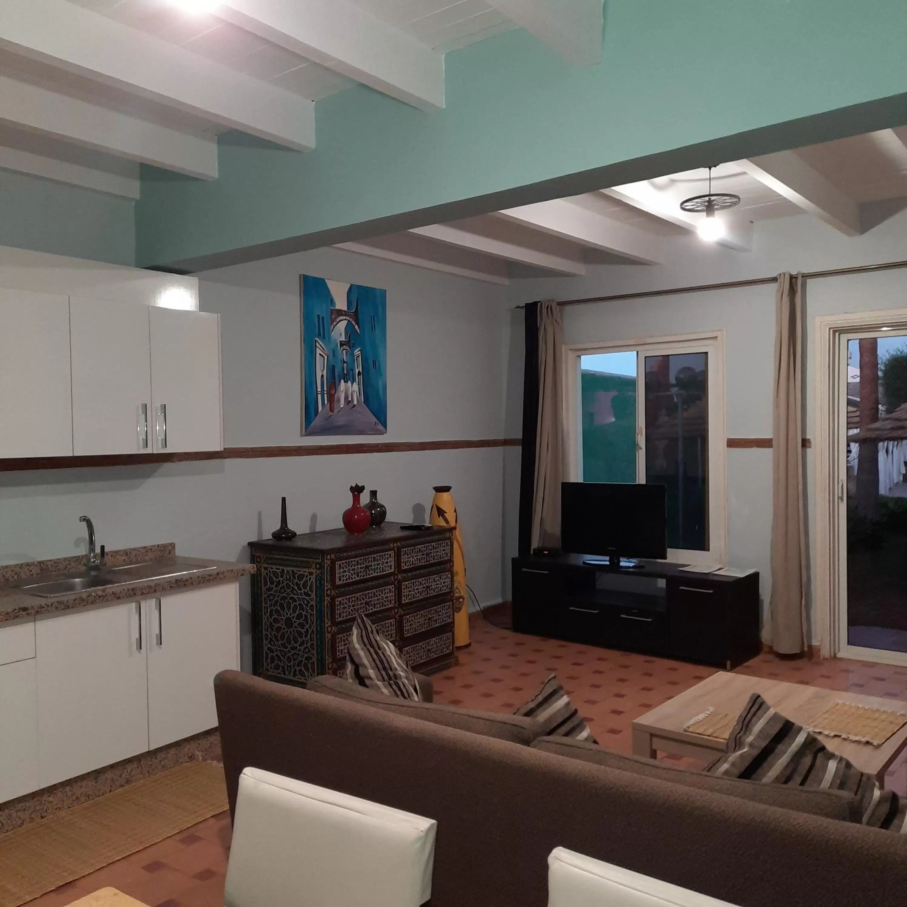 Seating Area in Résidence Habiba